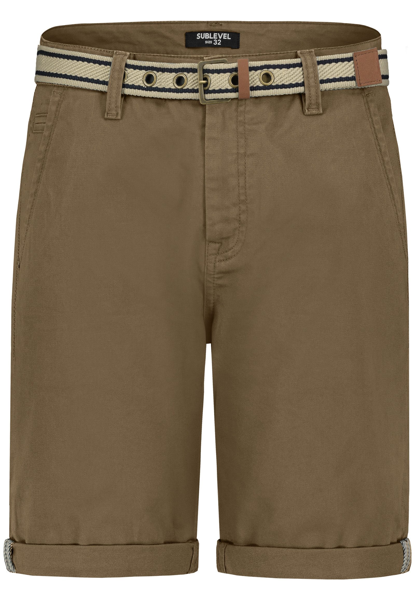 Shorts Herren Chino Shorts Jeans Flex Dehnbar Frühling Sommer