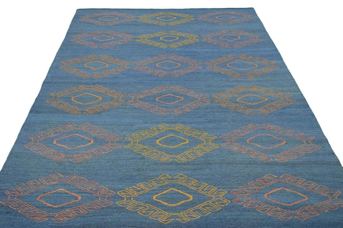 Orientteppich Kelim Fars Design Kandou rechteckig, Trading, Handgewebter mm Orientteppich, Höhe: 185x251 3 Nain
