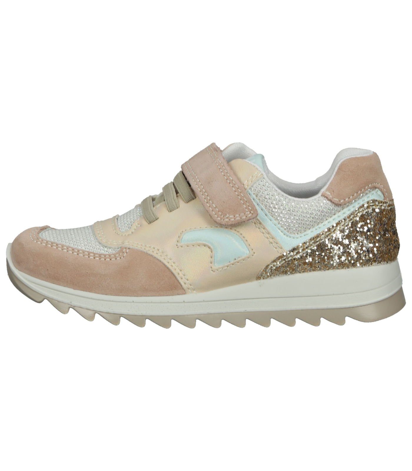 Primigi Weiß Lederimitat Rosa Sneaker Sneaker