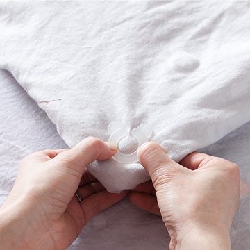 Matratzenauflage Bettdecken-Clips halten die Ecken Beistellbett Befestigung Henreal