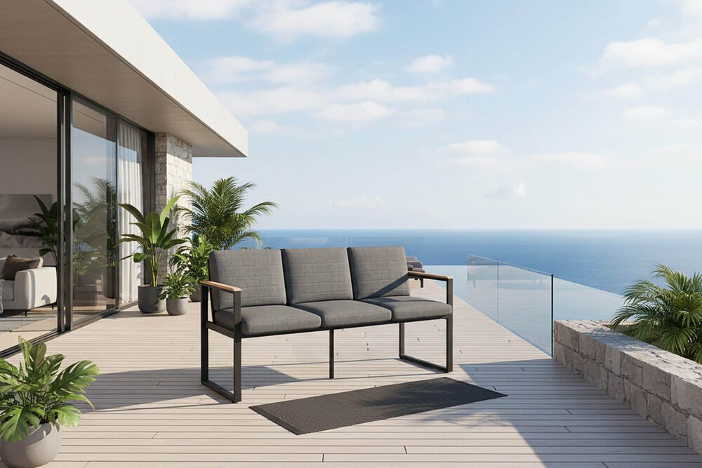 OUTFLEXX Gartenlounge-Bank Alexander