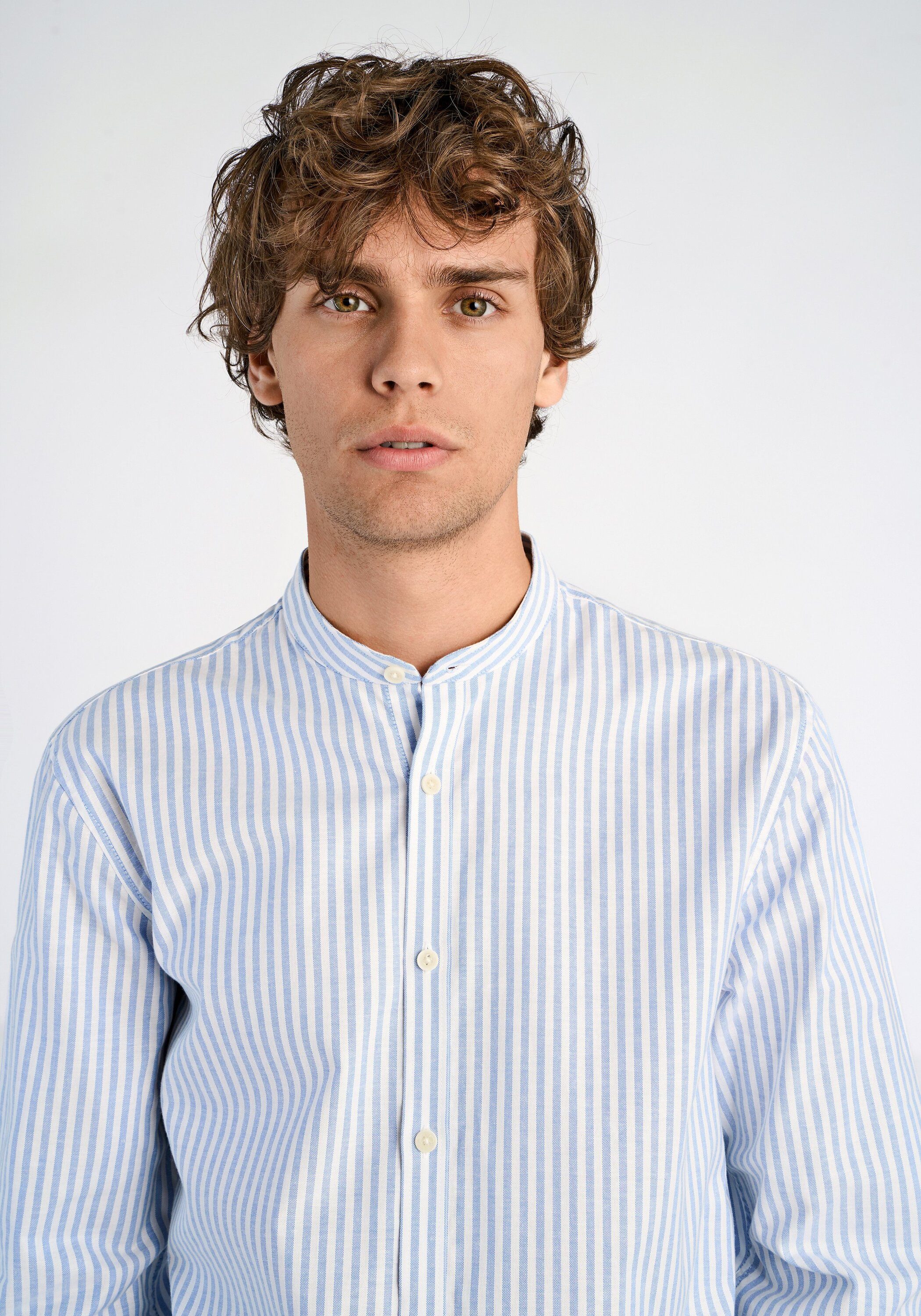 LINDBERGH Businesshemd Oxford-Hemd (Langarm) Relaxed Fit