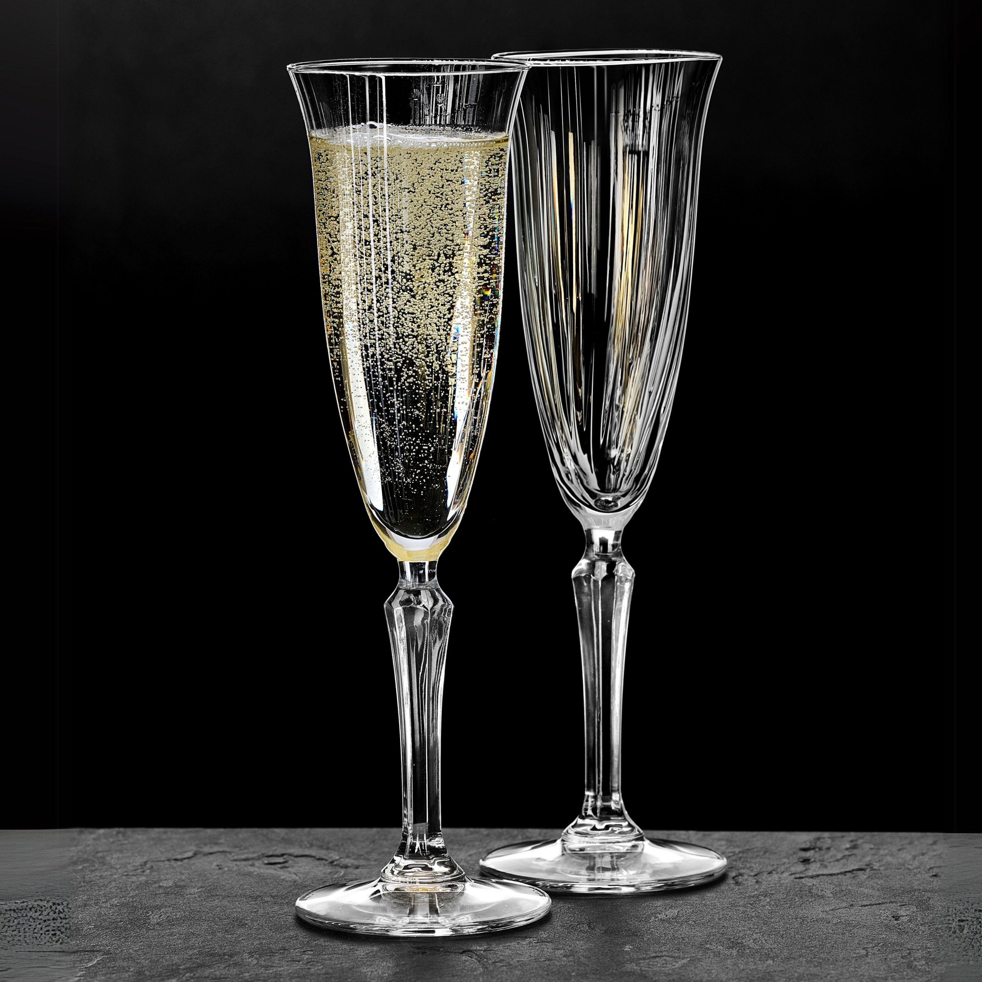 Ritzenhoff & Breker Sektglas Perpetuo, 4-tlg., Glas, 4er Set, je 210 ml