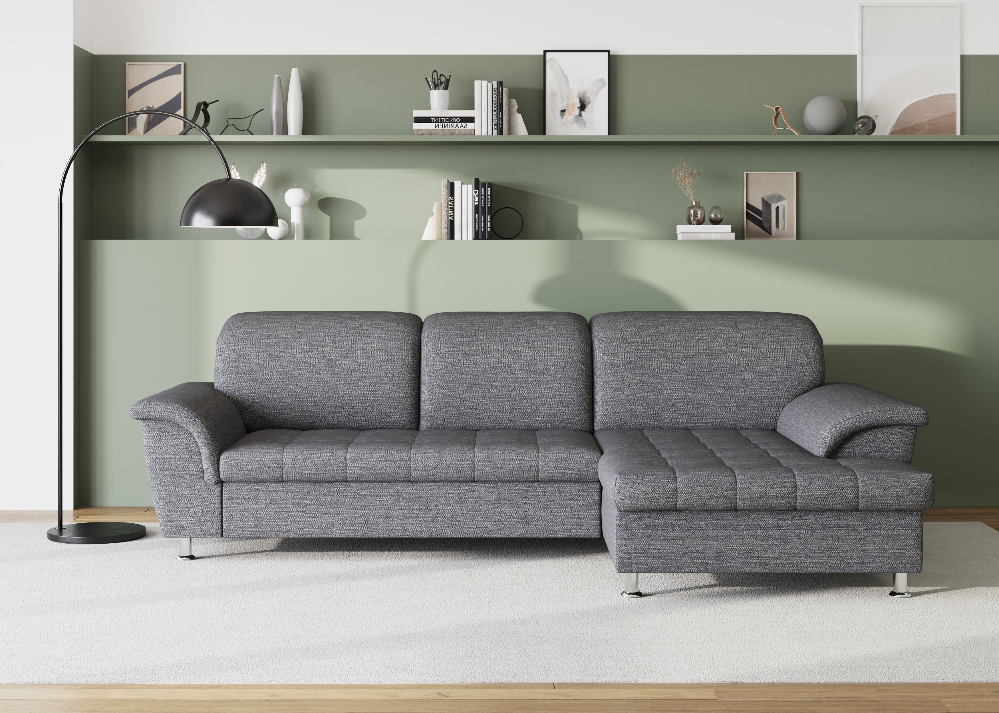 DOMO collection Ecksofa Franzi Steppung im günstig online kaufen