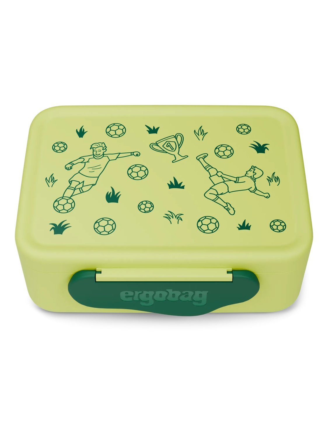 ergobag Lunchbox Brotdose, Kunststoff, (Brotdose, 1-tlg., 1x Brotdose), spülmaschinengeeignet bis 45 Grad, Handwäsche empfohlen
