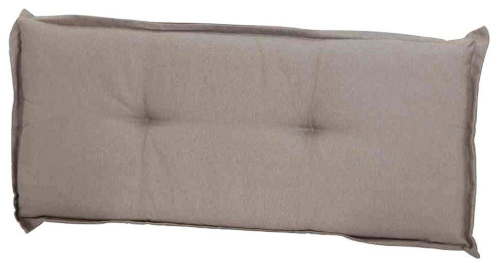 Madison Bankauflage Panama, 110 cm, passend für 2er Bank, 110cm, passend für 2er Bank, taupe