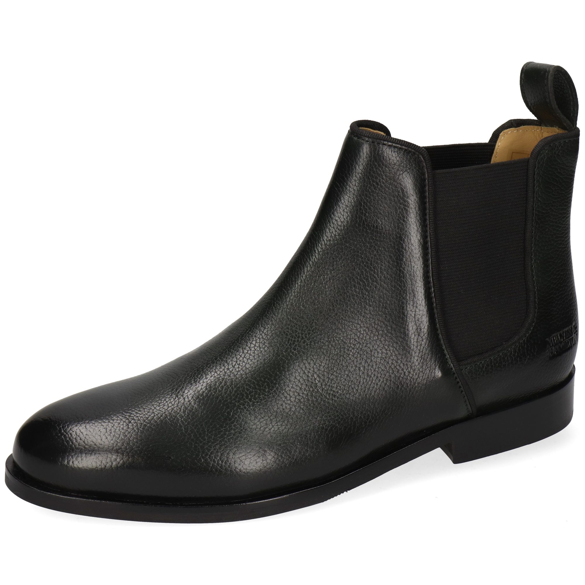Melvin & Hamilton Susan 70 Leder-Chelsea Boots für Damen Stiefelette Flache Absätze, Echtes Leder, Vegetabile Gerbung
