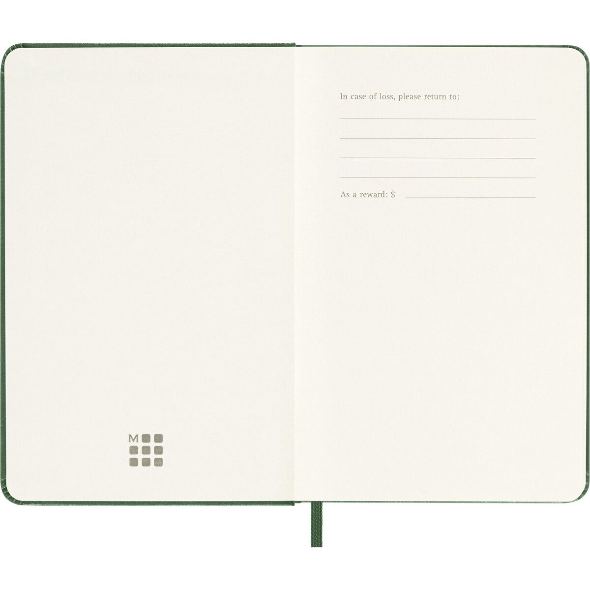 MOLESKINE Buchkalender Wochenkalender 12 Monate Pocket A6 1 Woche/Seiten horizontal fester Ei