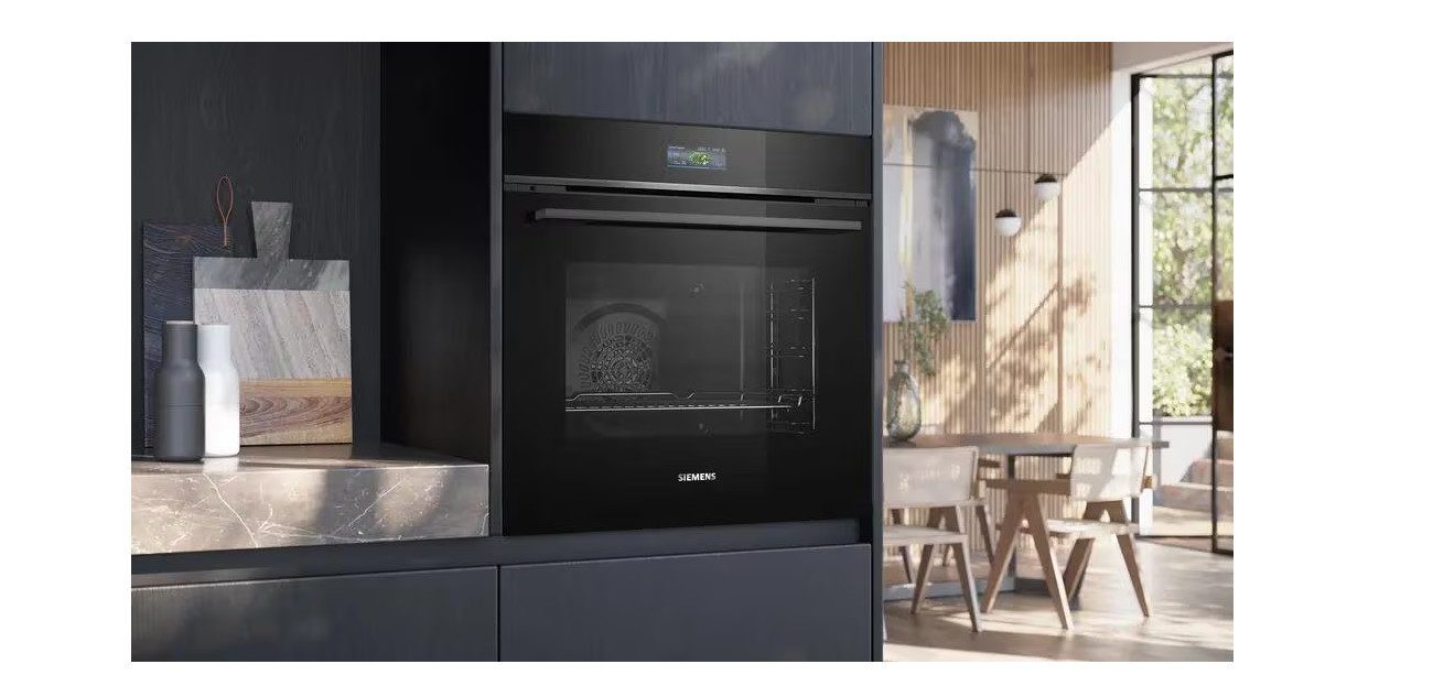 SIEMENS Einbaubackofen HB772A1B1 iQ700 A+ Einbau-Backofen, 60 cm breit, 71 L