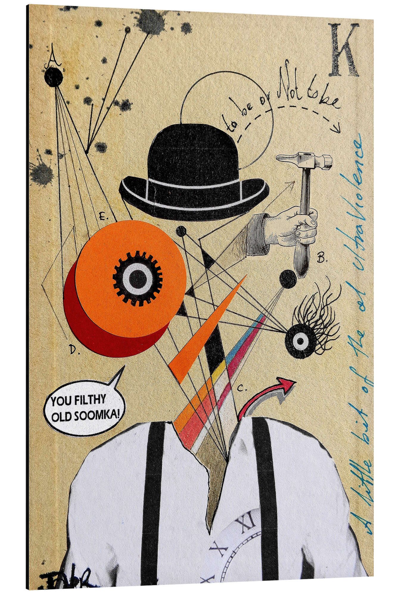 Alu-Dibond-Druck Loui Jover