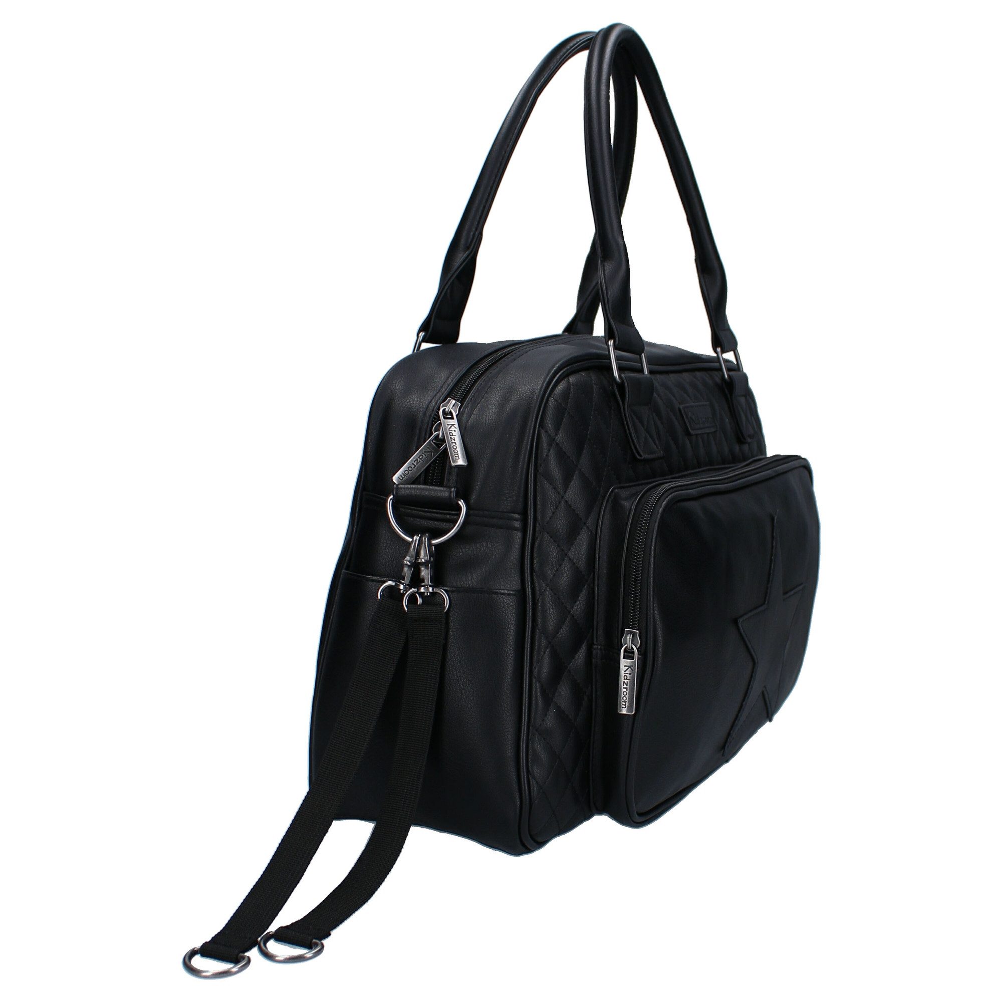 Vadobag Wickeltasche Care Coloured Stars, mit viel Stauraum und passender Wickelunterlage