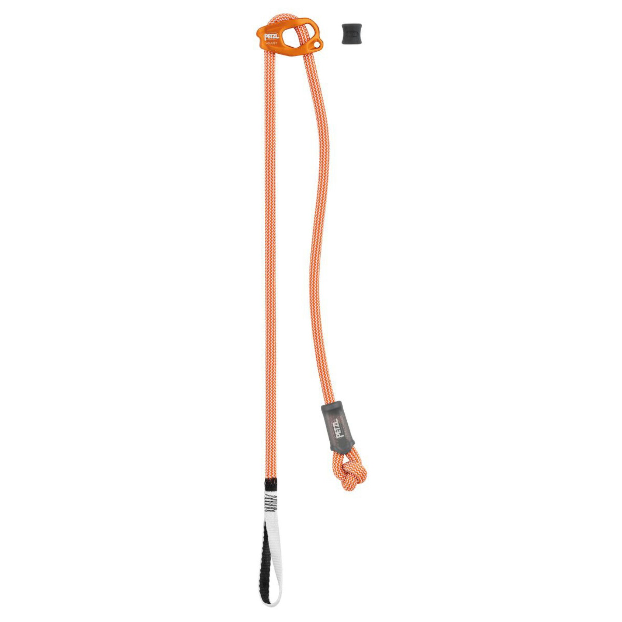 Petzl Sicherungsgerät Connect Adjust - Verbindungsmittel - Orange