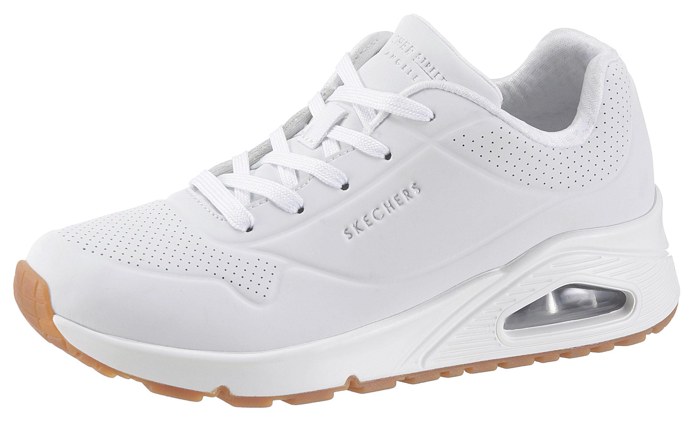 Skechers Street Uno - Stand on Air Sneaker im schlichten Look, Freizeitschuh, Halbschuh, Schnürschuh