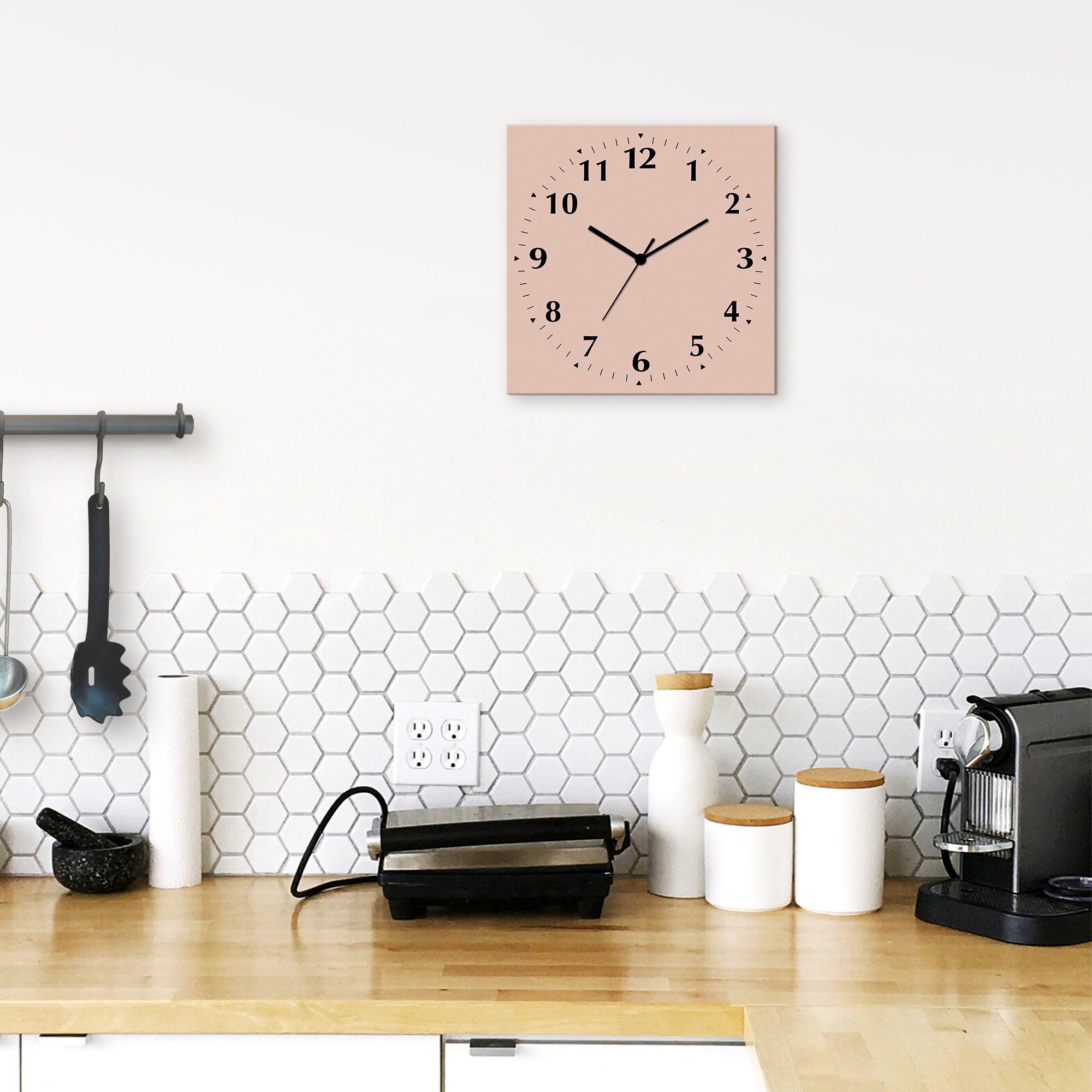 Artland Wanduhr Uni Trendfarben (wahlweise mit günstig online kaufen