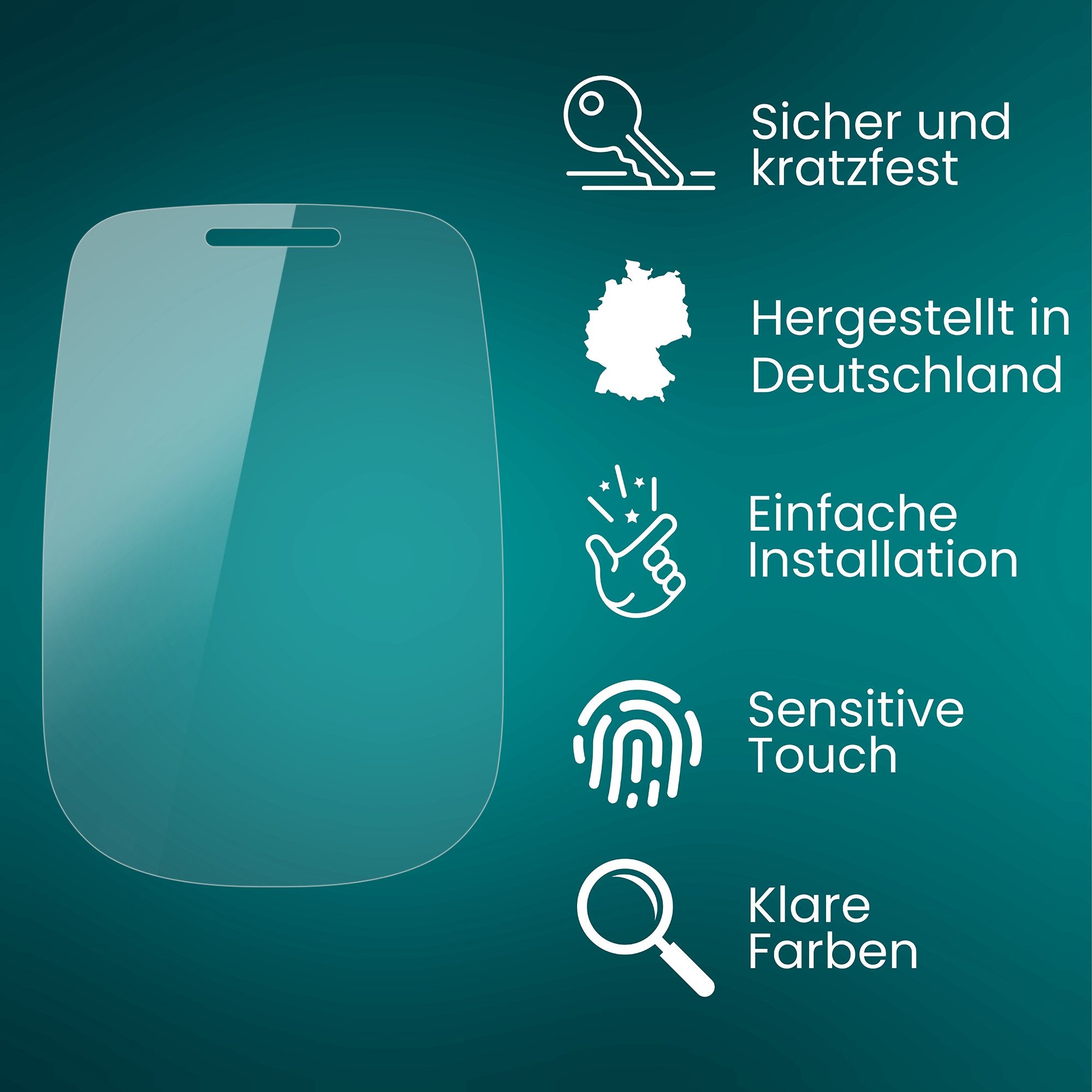 atFoliX Schutzfolie Displayschutzfolie für HMD Nokia 3210 2024, (3 Folien), Ultraklar und flexibel