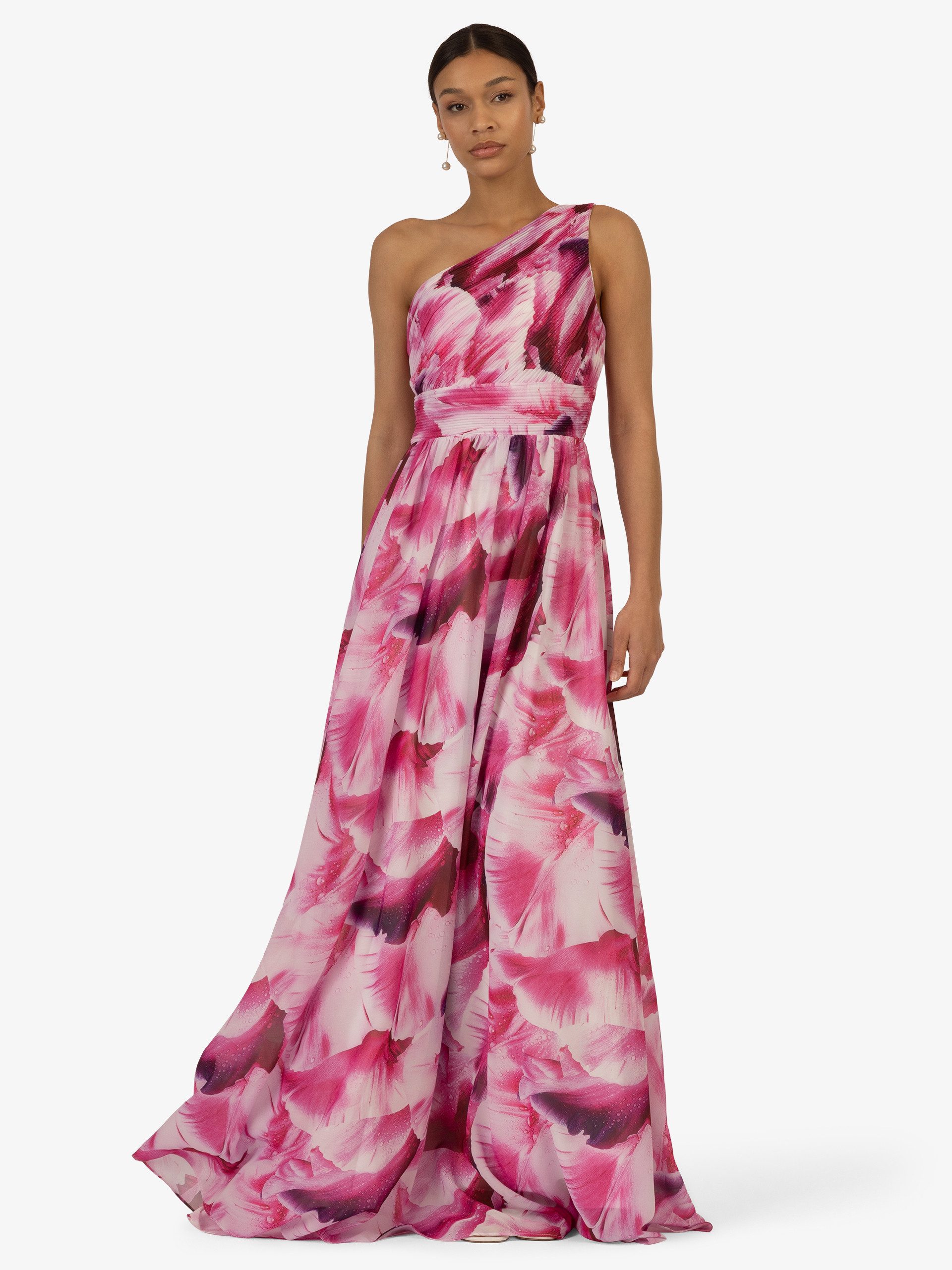 Kraimod Abendkleid allover mit großen Blüten günstig online kaufen