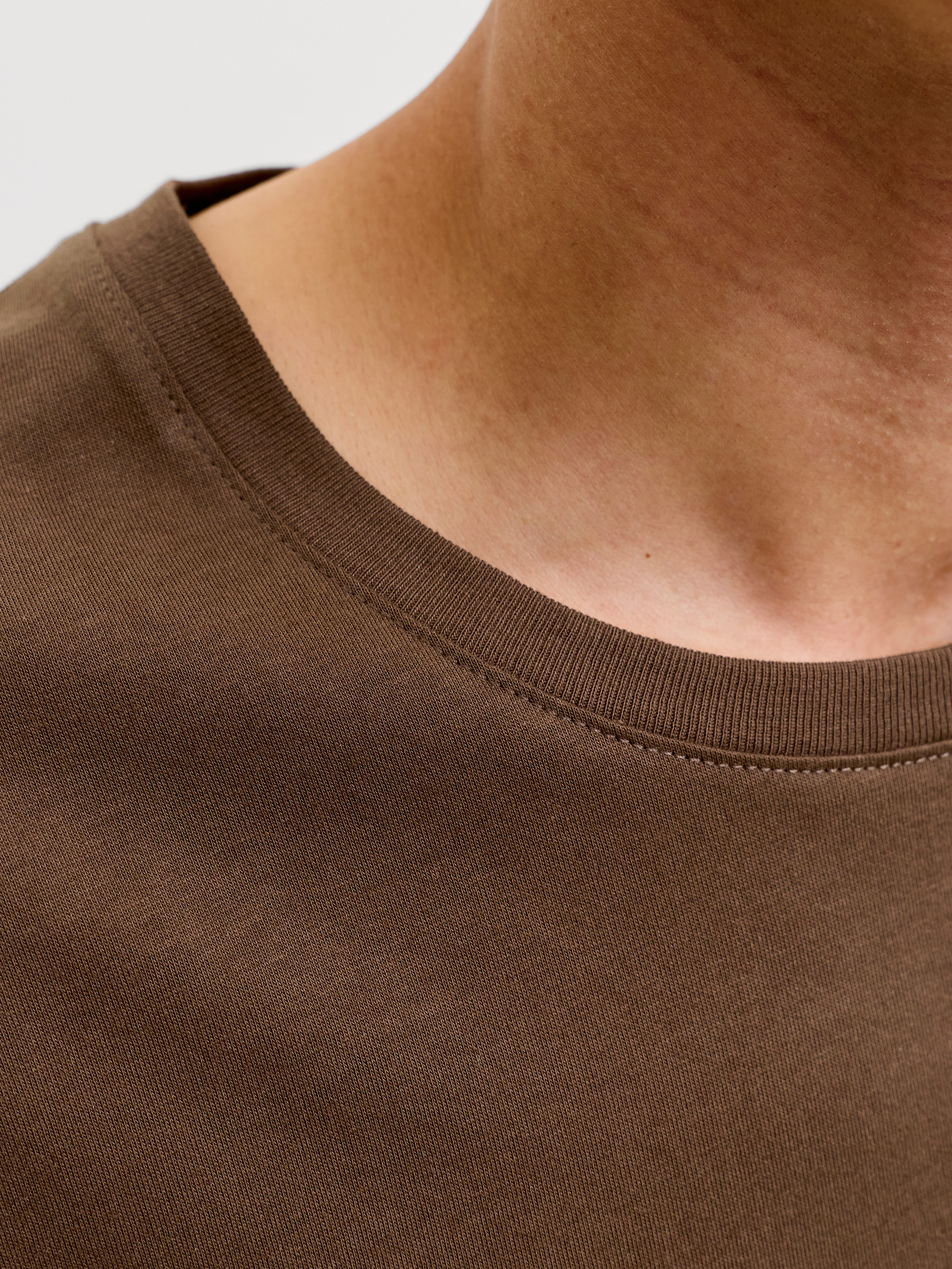 Jack & Jones Rundhalsshirt JJEORGANIC BASIC TEE SS O-NECK NOOS Baumwolle, regular fit