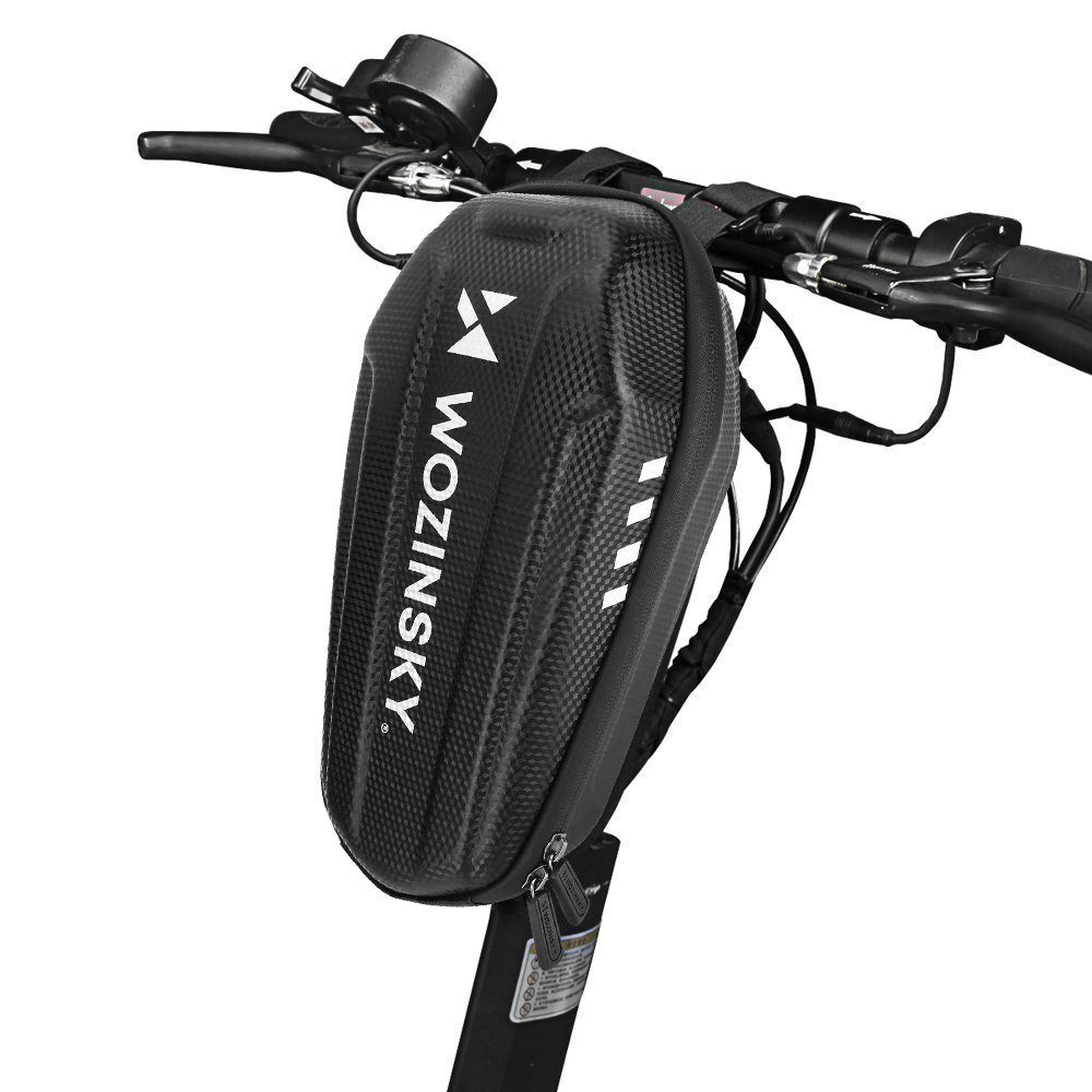 Wozinsky Fahrradtasche Wozinsky wasserdichte Scooter Lenkertasche 3l Lenkertasche Schwarz (1-tlg)
