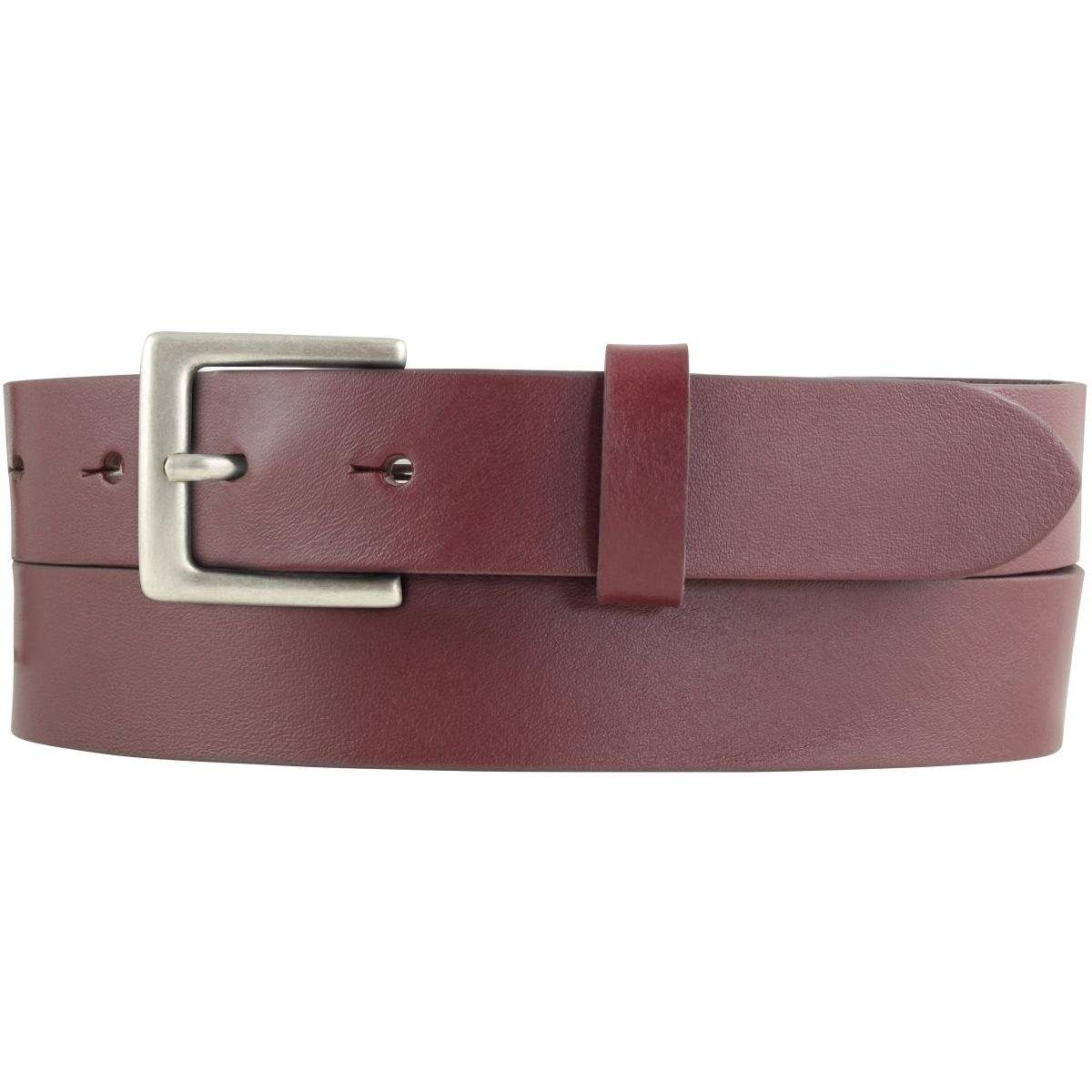 Ledergürtel Damen-Gürtel aus Vollrindleder 3 cm, Leder-Gürtel für Damen 30mm, Ch