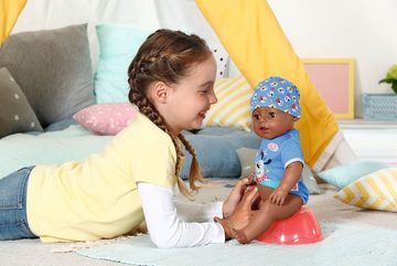 Baby Born Babypuppe Magic Boy, Dolls of Colour, 43 cm, mit lebensechten Funktionen