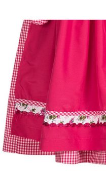 Nübler Dirndl Mädchen Dirndl im traditionellen Stil Kinder Trachten (Dirndl Set NATALIE, 3-tlg., Dirndl Kleid mit Bluse und Schürze) Kinder Tracht im bayerischen Stil - Trachtenmode Kinder