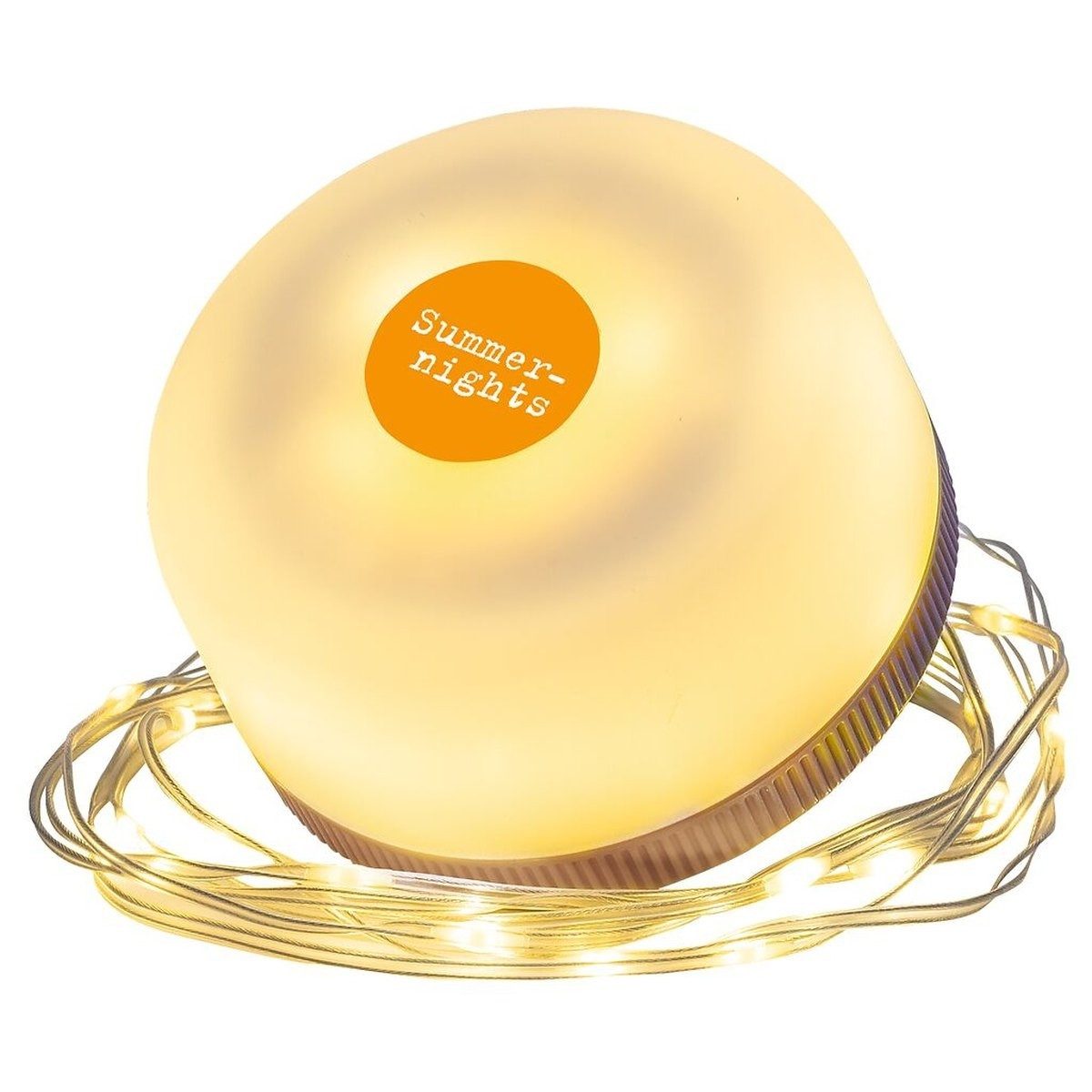 Moses. Verlag LED-Lichterkette Camping-Lichterkette Summernights 80 LEDs 2-in-1 USB wiederaufladbar