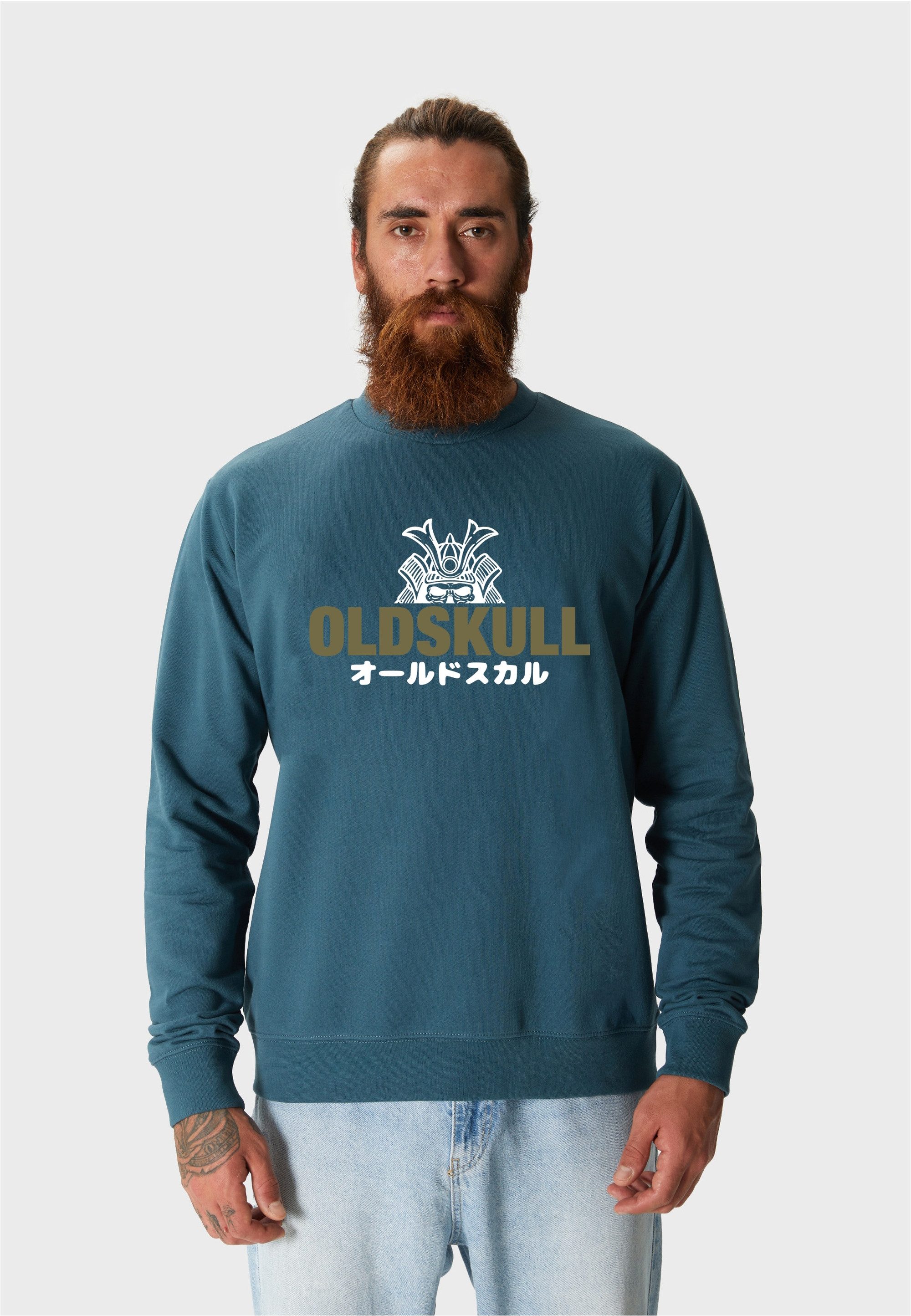 Oldskull Sweatshirt (1-tlg) mit einzigartigem Oldskull-Print günstig online kaufen