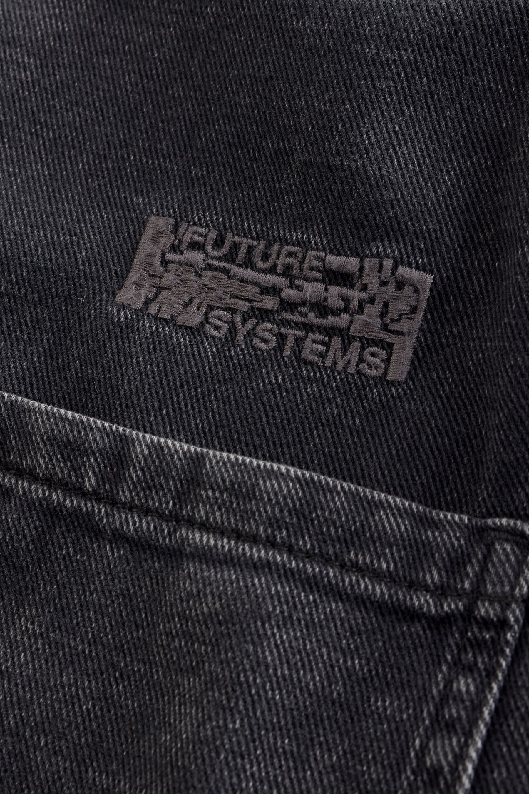 Next Jeanshemd Denim-Hemdjacke aus 100 % Baumwolle (1-tlg)