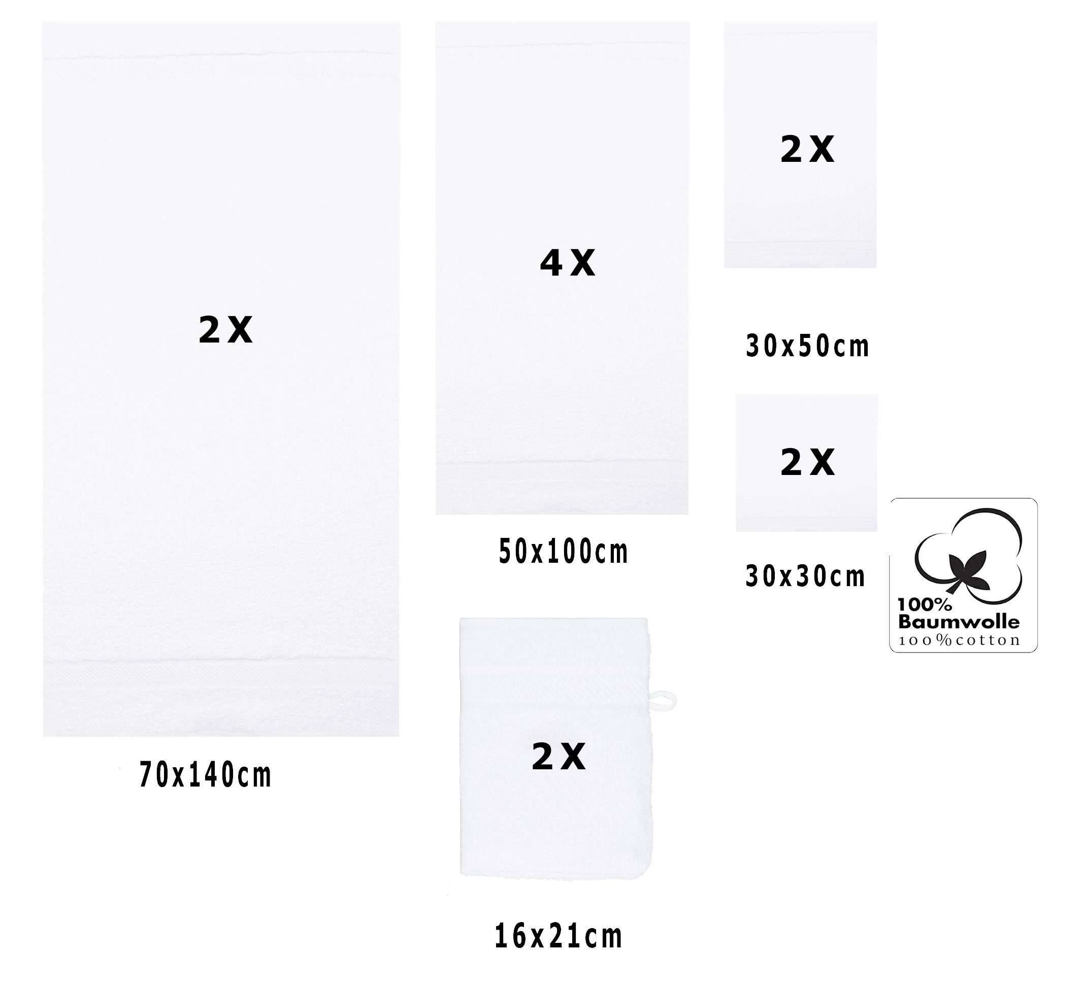 Betz Handtuch Set 12-TLG. Handtuch-Set Palermo, günstig online kaufen
