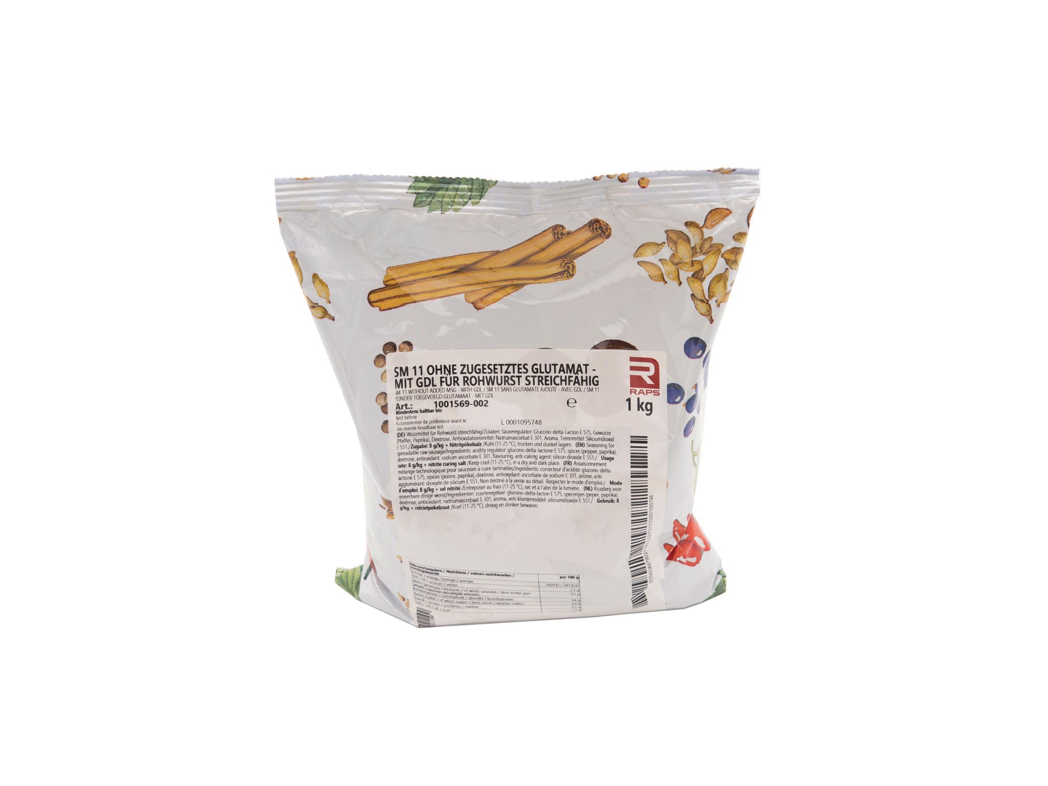 Raps Gewürz SM11 - Würzmittel für Rohwurst 1kg Beutel