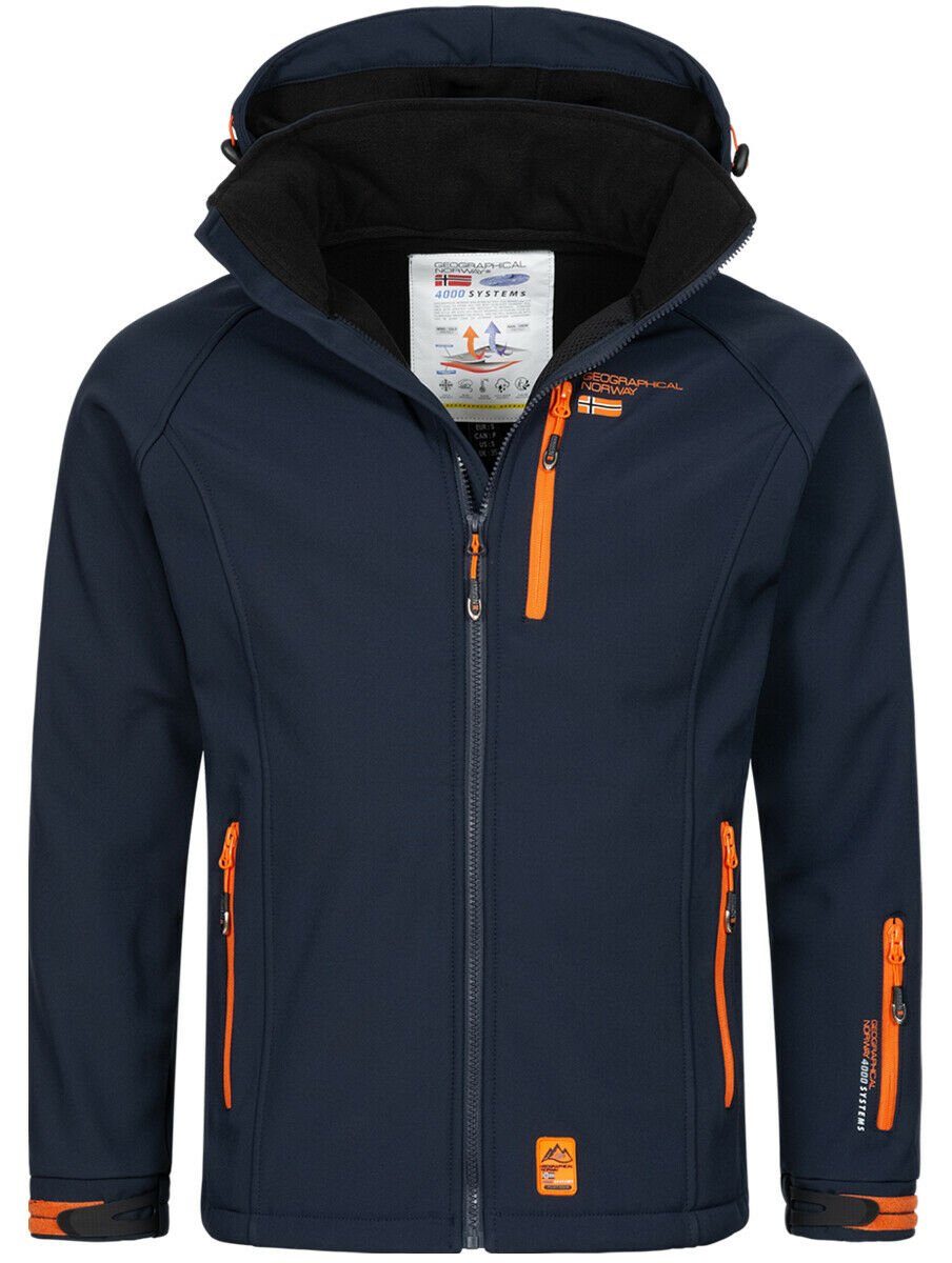 Geographical Norway Softshelljacke Herren Übergangsjacke Softshell Jacke Outdoor Regen Frühlingsjacke