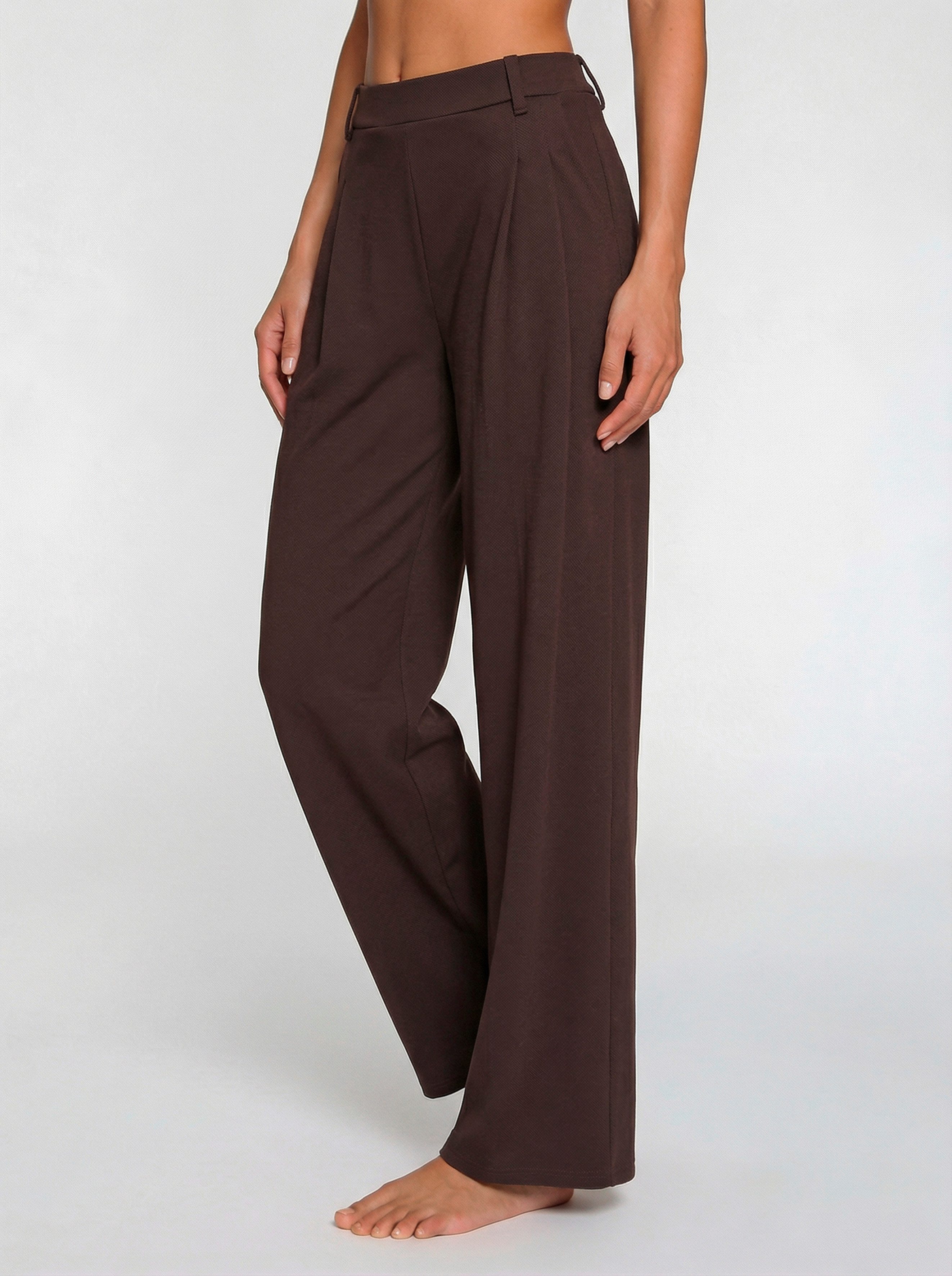 LASCANA Palazzohose Schlupfhose mit Bundfalten mit weiten, geraden Beinen. € 59,99