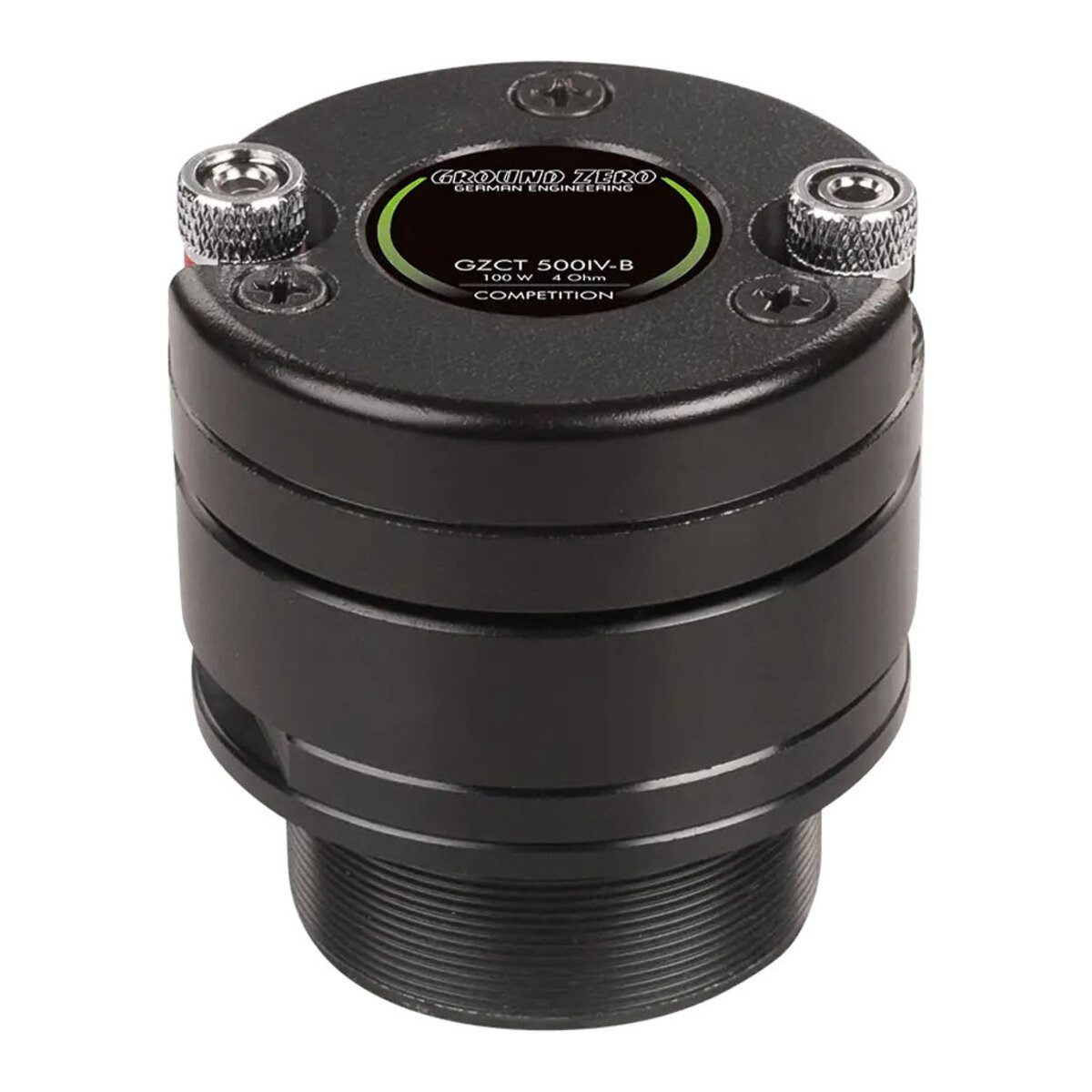 Ground Zero GZCT 500IV-B, 25 mm Kompressions-Hochtöner mit Aluminiumkalotte Auto-Lautsprecher (30 W)
