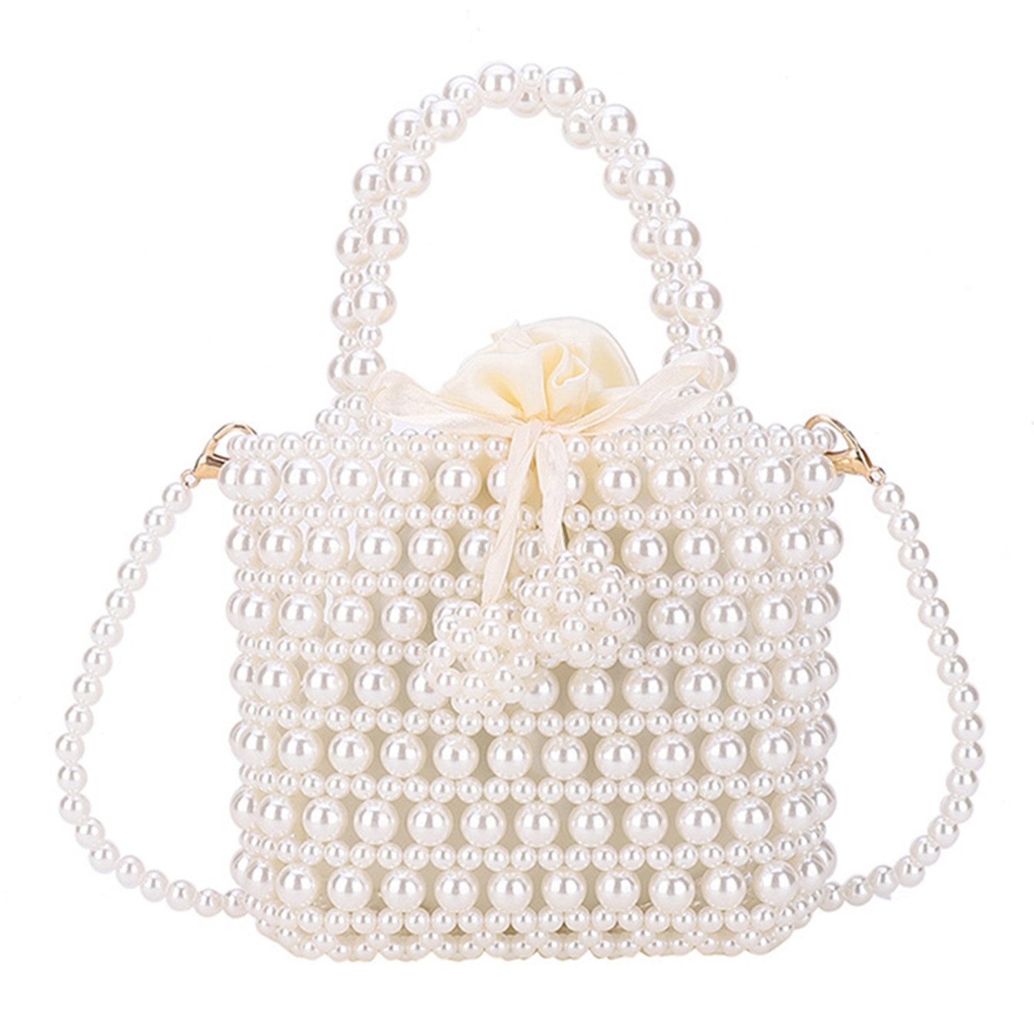 Refttenw Clutch Damen Clutch Künstliche Perlen günstig online kaufen