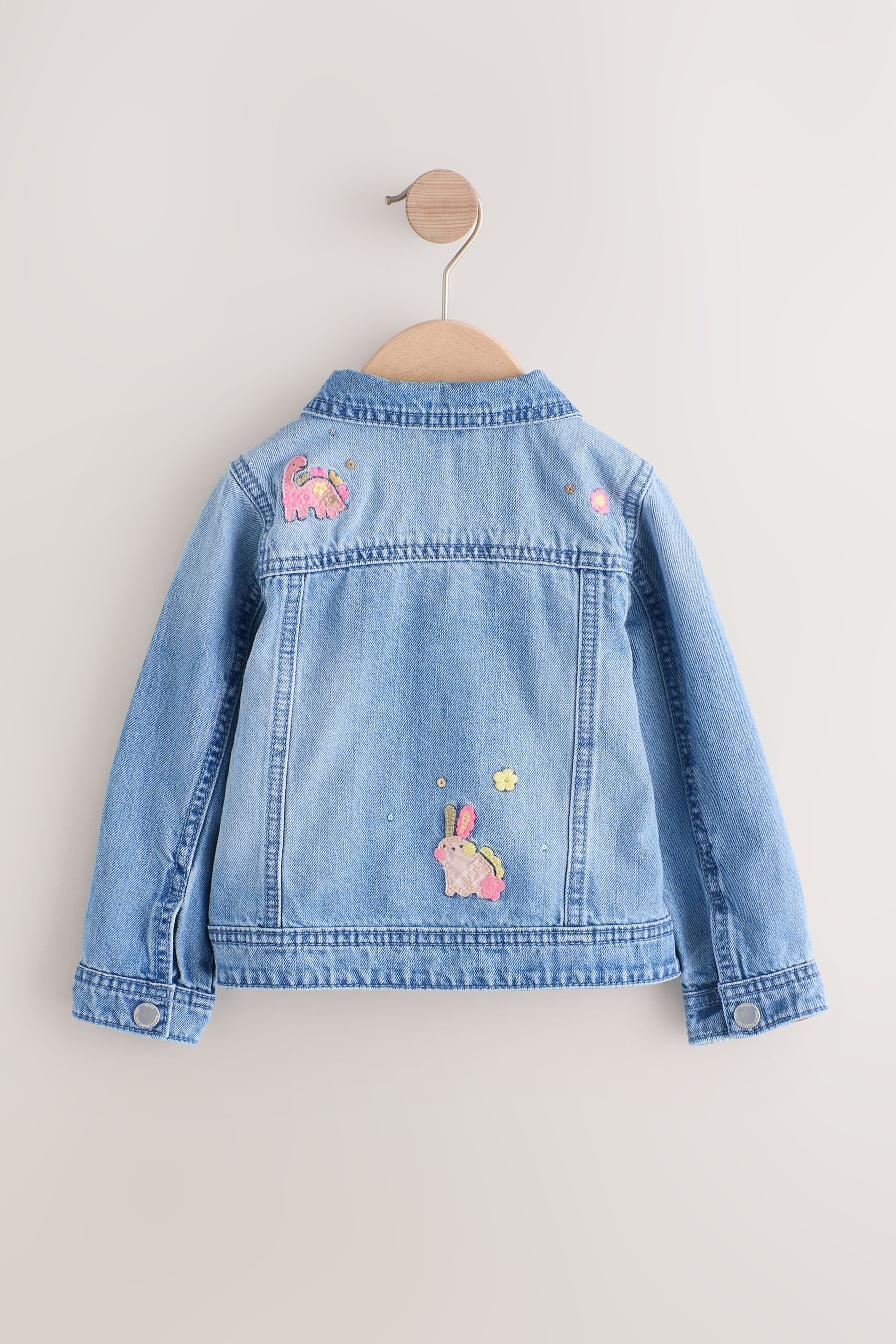 Next Jeansjacke Cowboyjacke mit Einhorn-Print (1-St) günstig online kaufen
