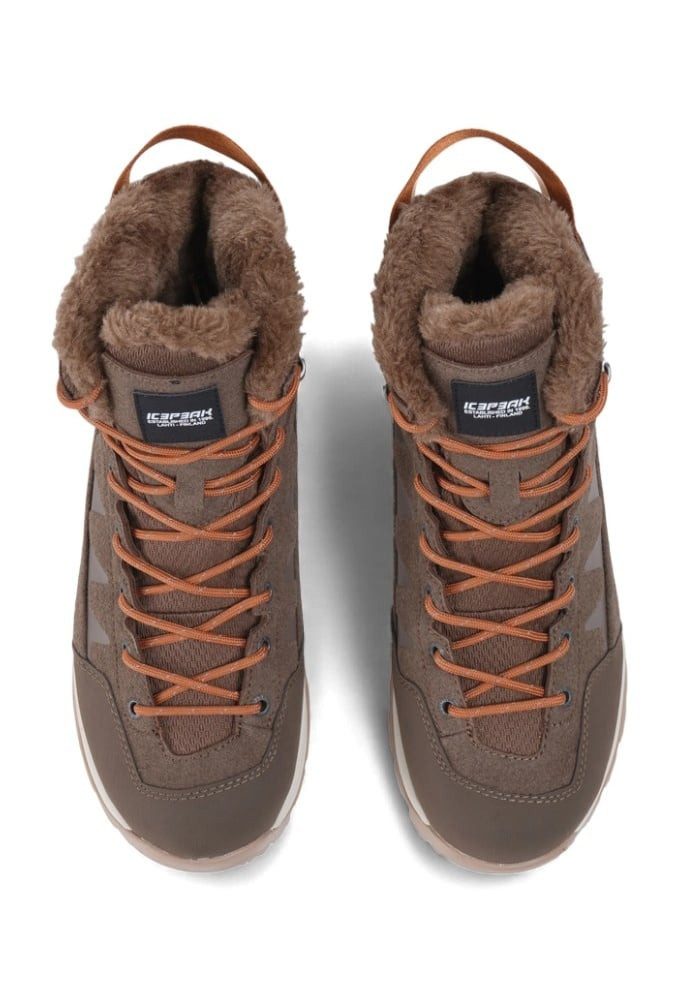 Icepeak Winterschuhe Arezzo (warm gefüttert, wasserdicht) braun Herren Winterstiefel