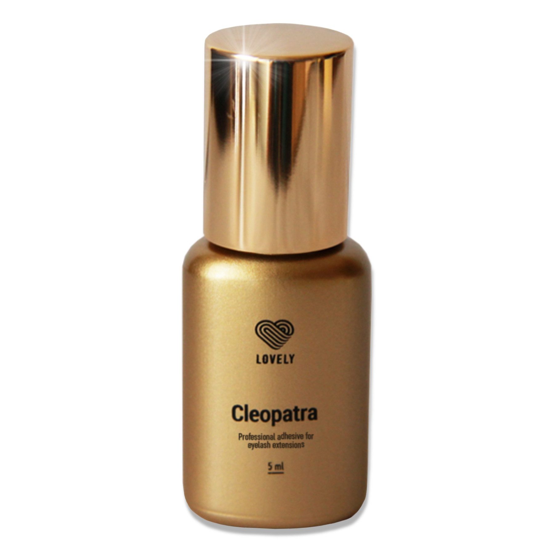 Lovely Wimpernkleber CLEOPATRA für professionelle Wimpernverlängerung 2, 5 oder 10ml, Für professionelle WImpernverlängerung, Schnelle Trocknungszeit