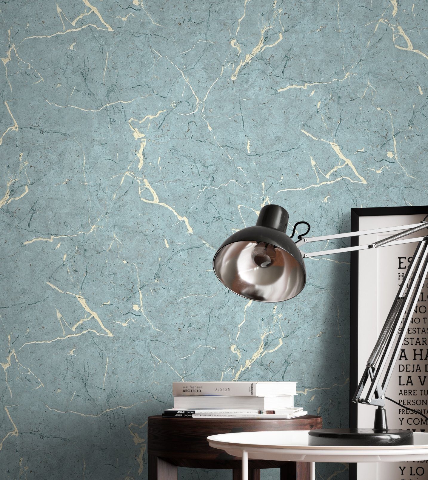 Newroom Vliestapete, Blau Tapete Glamour Glänzend - Marmortapete  Marmoroptik Creme Gold Edel Modern Marmor für Wohnzimmer Schlafzimmer Küche  online kaufen | OTTO
