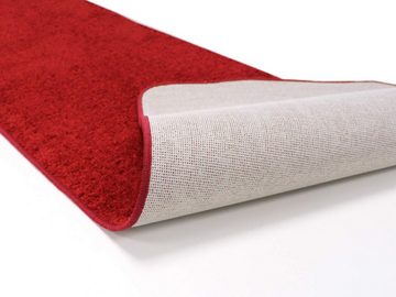 Teppich Teppich MUMBAI, Primaflor-Ideen in Textil, rechteckig, Höhe: 13 mm, weicher Kurzflor, Uni Farben, ideal im Wohnzimmer & Schlafzimmer