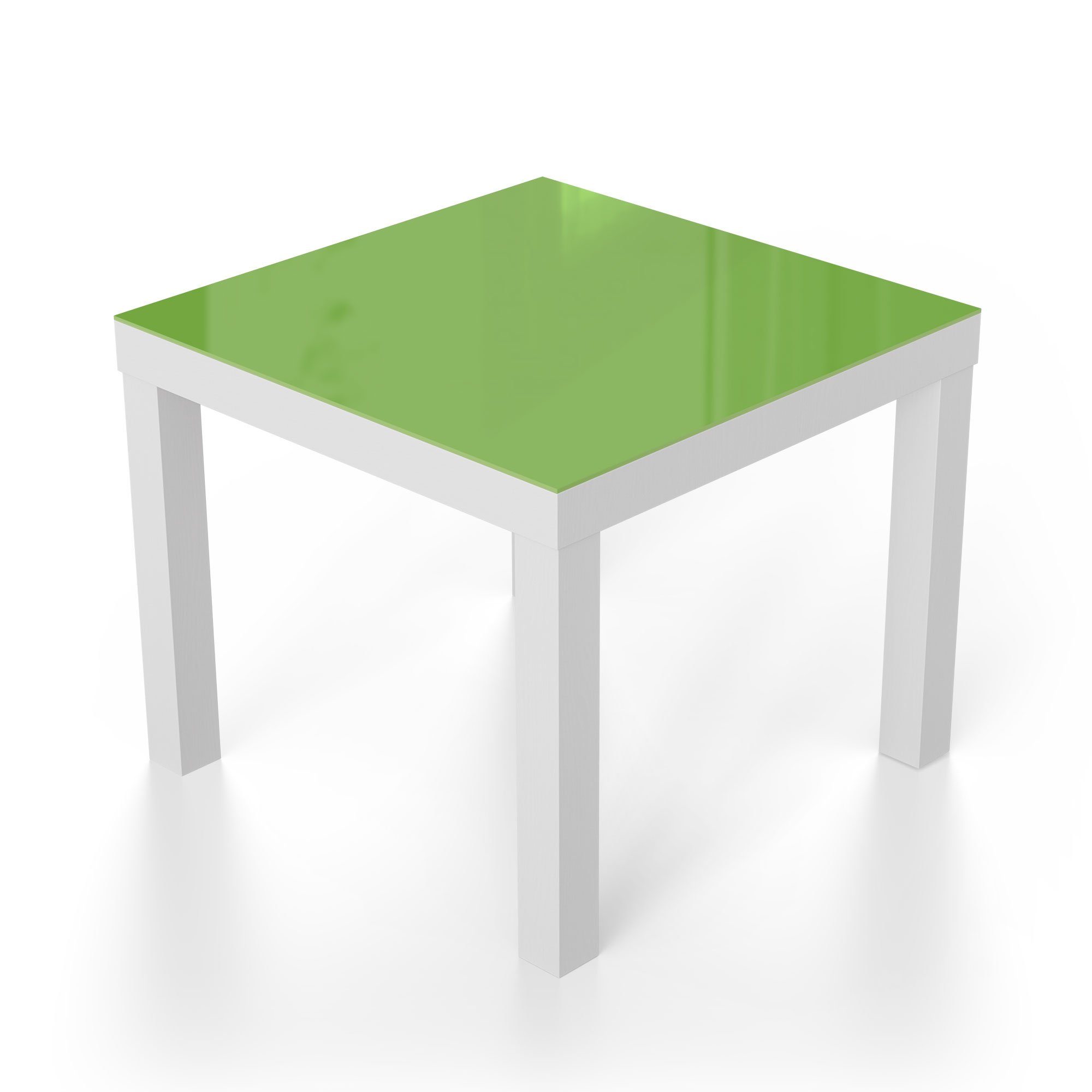modern Beistelltisch Couchtisch DEQORI Glas Glastisch Weiß Hellgrün', - 'Unifarben