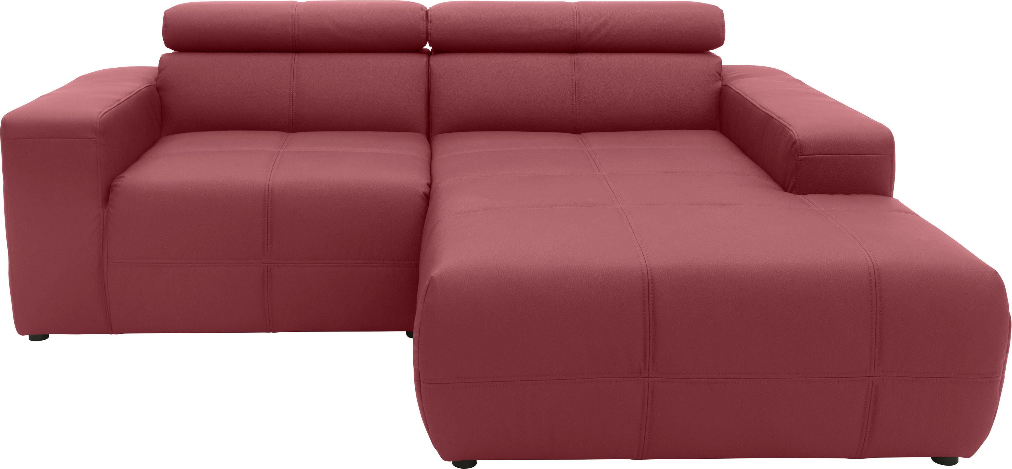 DOMO collection Ecksofa Brandon, inkl. Kopfteilverstellung, günstig online kaufen