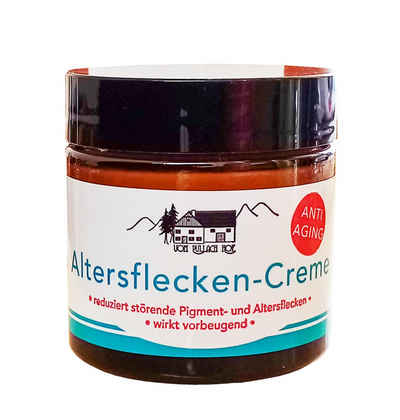 vom Pullach Hof Anti-Aging-Creme ALTERSFLECKEN-CREME 50ml Anti Aging gegen Pigmentflecken 89, Pigmentcreme Dekolette Salbe Balsam