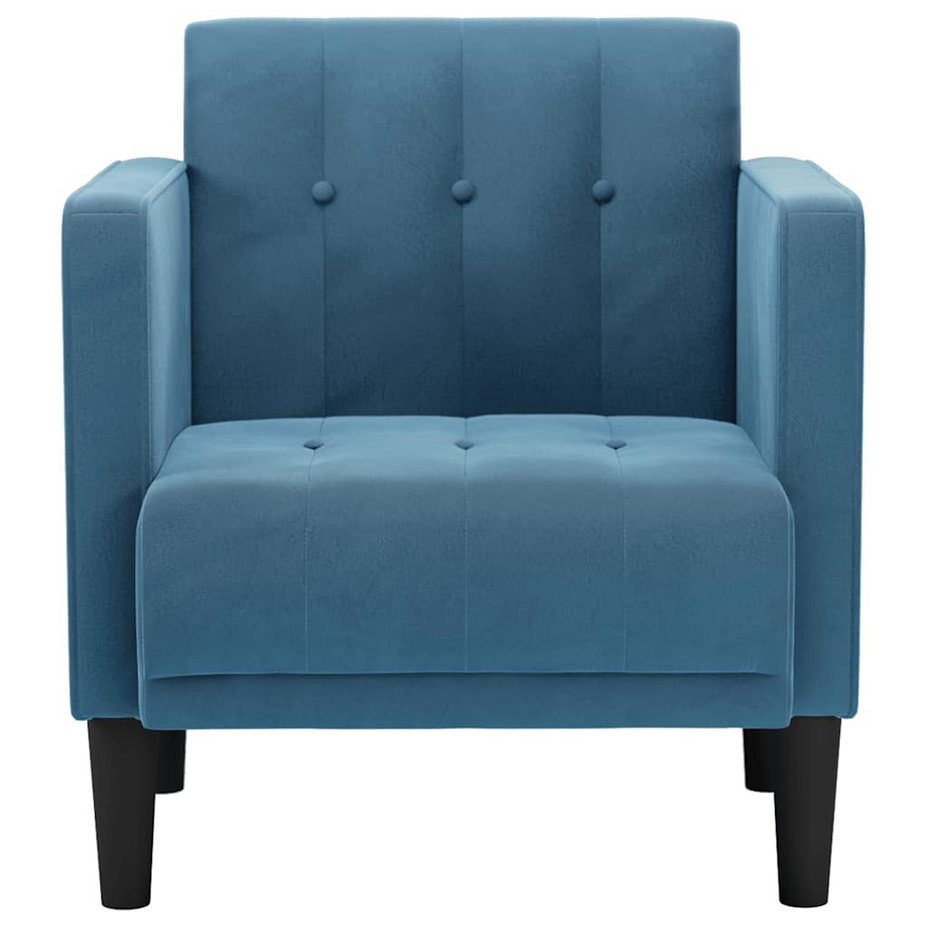 vidaXL Sessel Sessel mit Armlehnen Blau günstig online kaufen