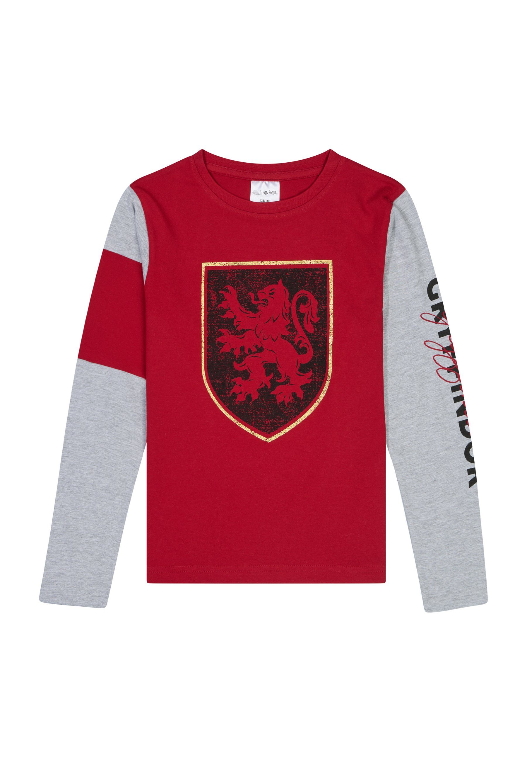 ONOMATO! Langarmshirt Harry Potter Kinder Jungen Longsleeve Langarm T-Shirt