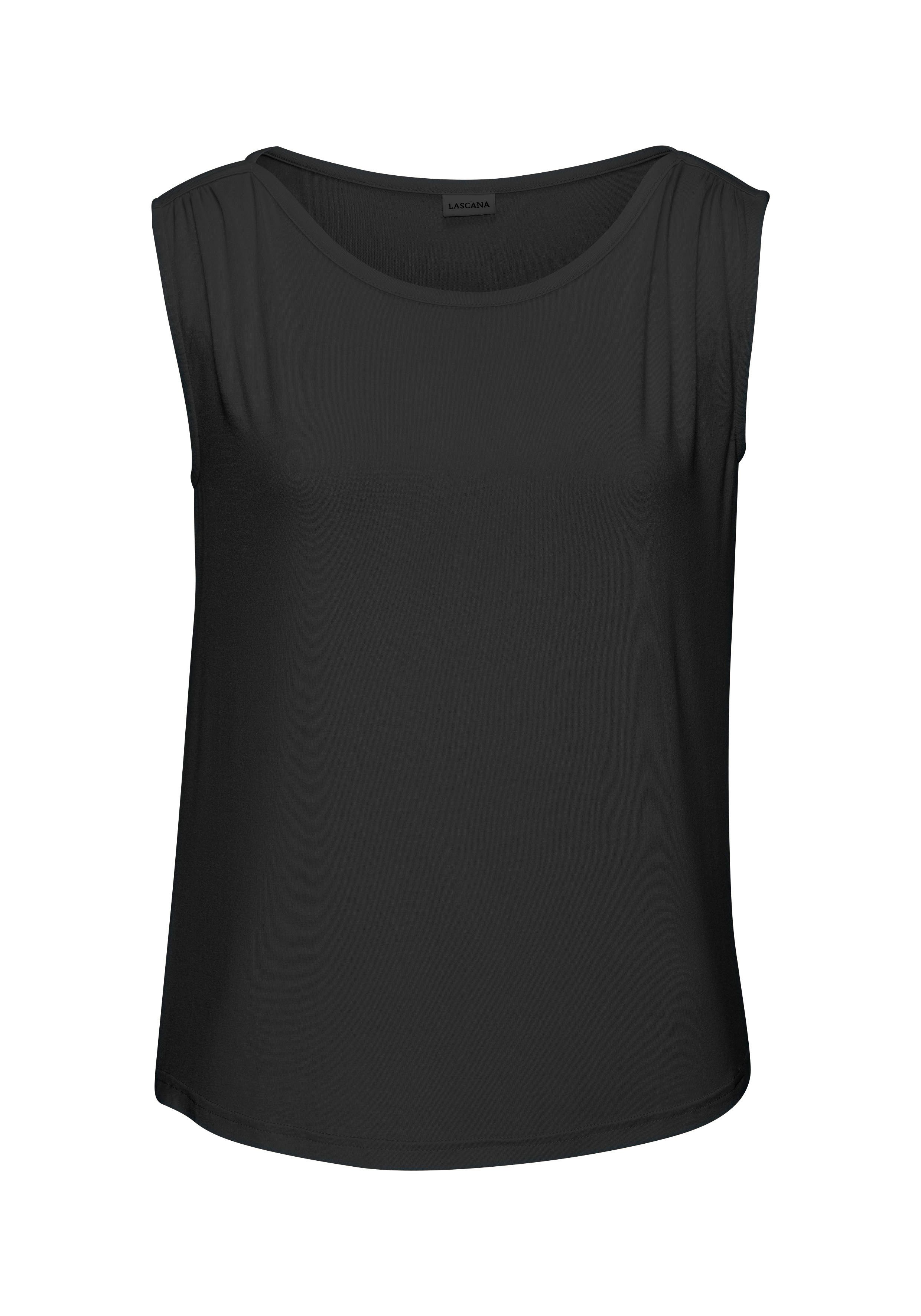 LASCANA Shirttop aus weichem Viskosejersey. € 24,99