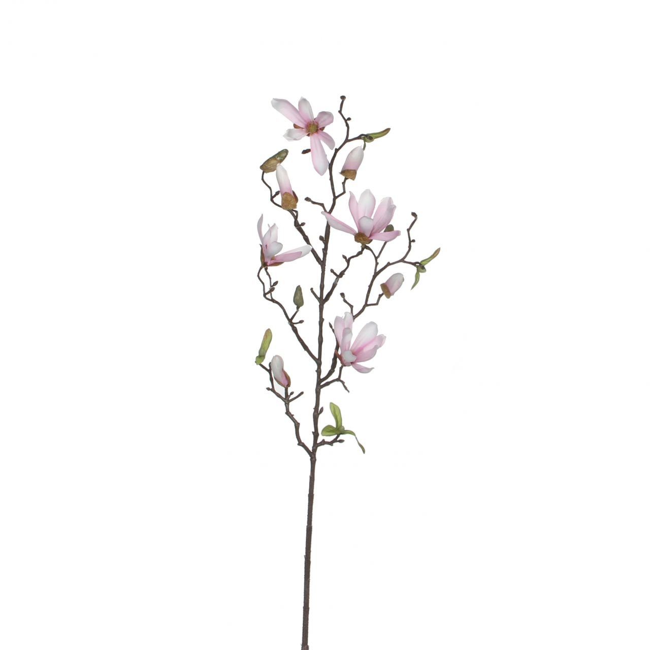 Kunstpflanze Mica künstliche Magnolia rosa, 75 cm, Mica Decorations