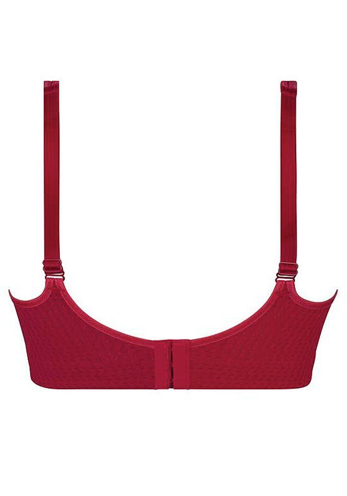 Anita Active Sport-BH Air Control Deltapad doppellagige Cups, gepolsterte Träger, mit Print, feminin, weich – Bild 4 von 5
