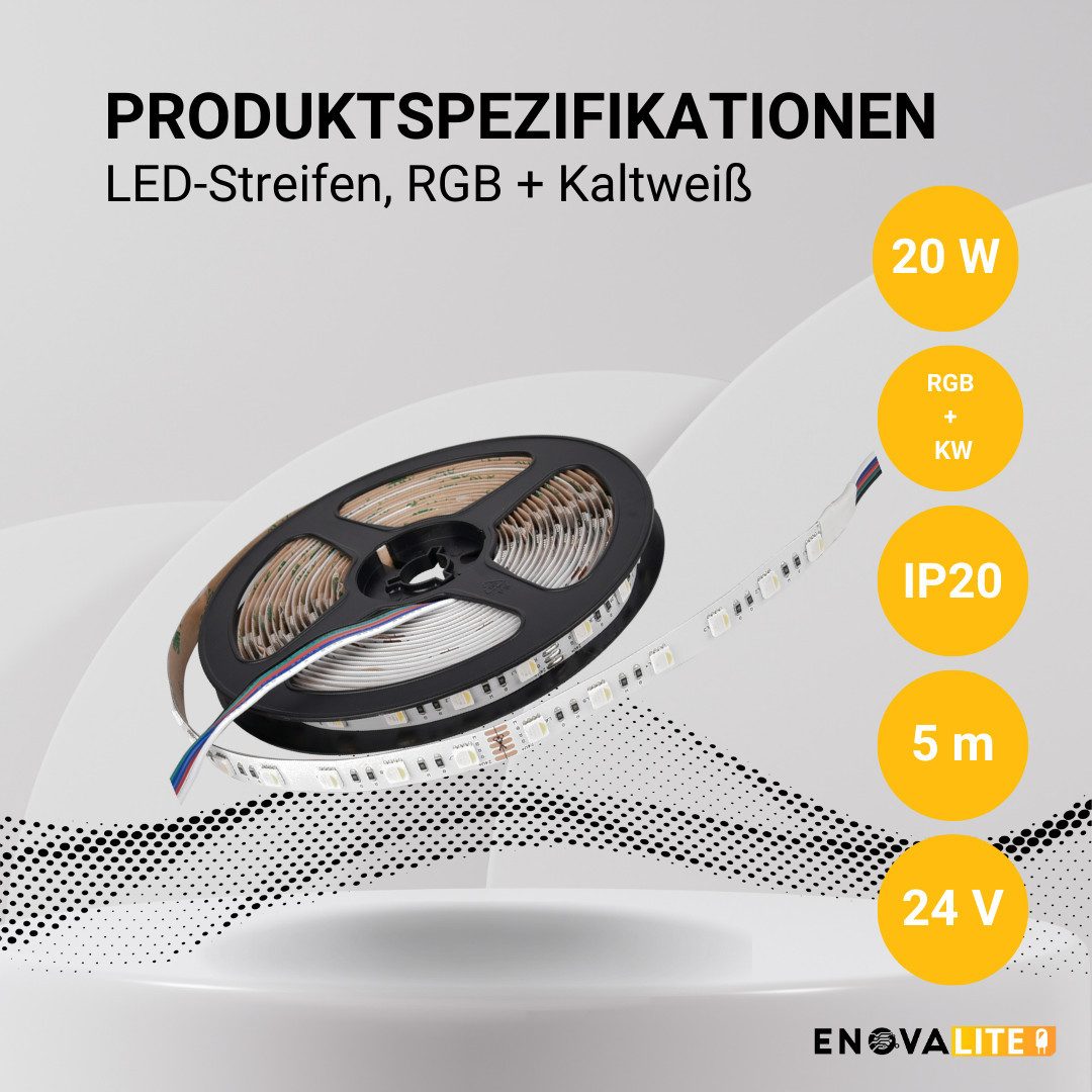 ENOVALITE LED-Streifen ENOVALITE LED-Streifen 4 W/m 6500 K