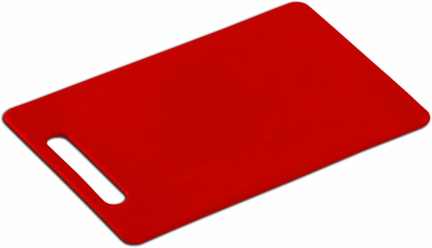 KESPER® Frühstücksbrett Brettchen aus Kunststoff, Maße - 34 x 24 x 0.6 cm, rot L, (1-St)