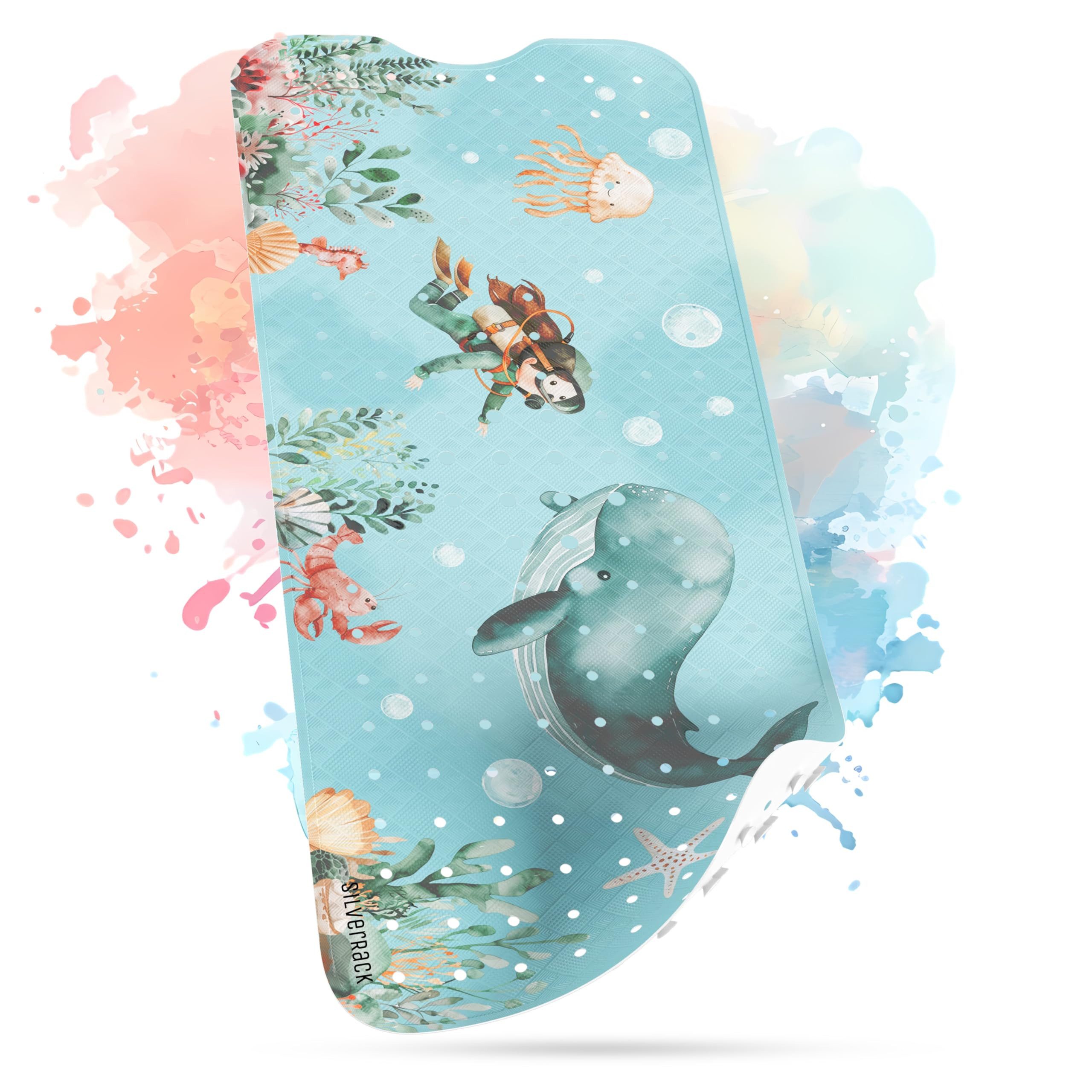 SilverRack Badematte Kinder rutschfest [100x40cm] - günstig online kaufen